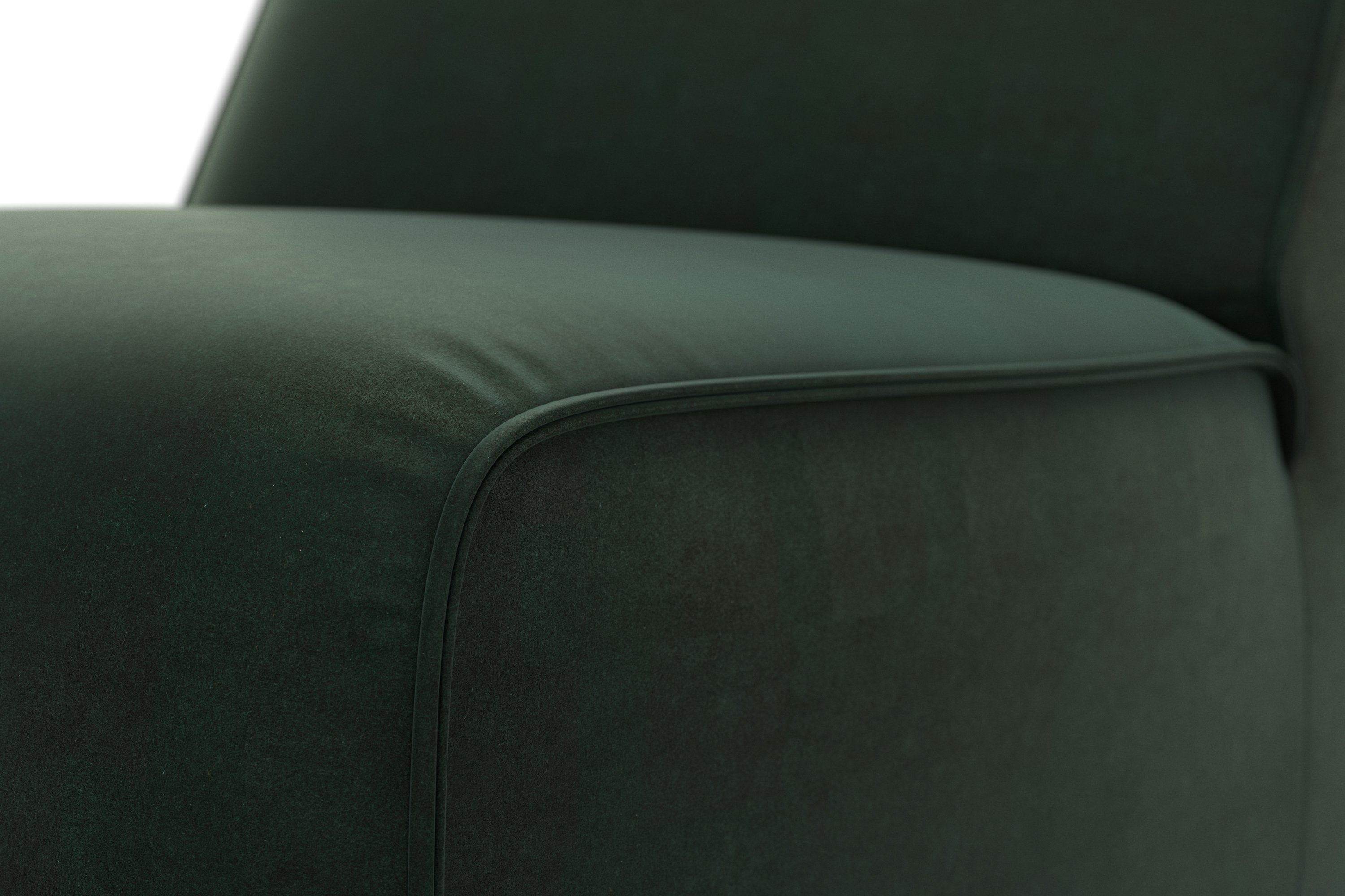 RAUM.ID Fauteuil Merid sofa-middenelement, afmetingen B/D/H: 84/97/46 cm als module of apart te gebruiken, voor individuele samenstelling