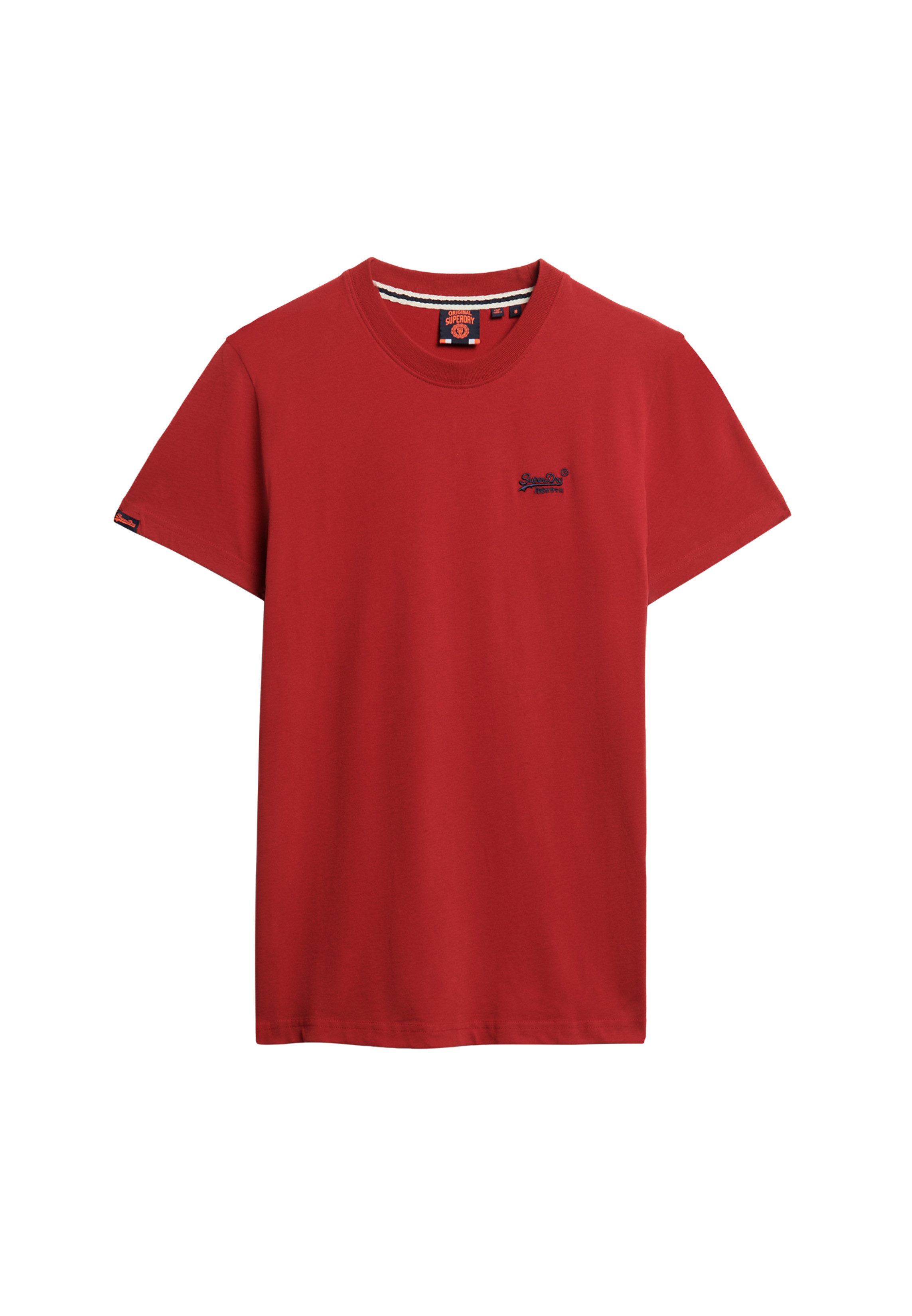 Superdry Shirt met ronde hals ESSENTIAL LOGO EMB TEE