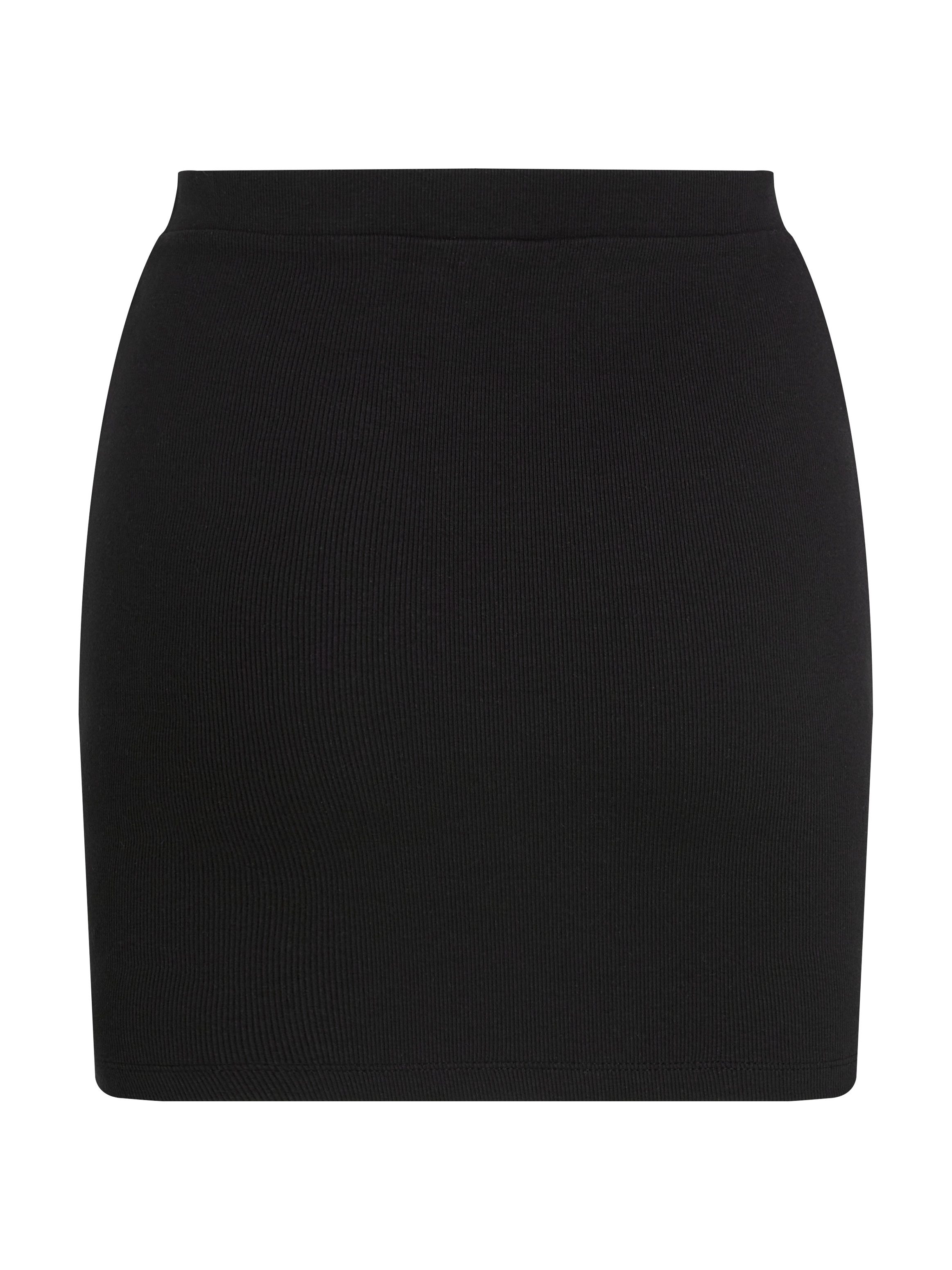 TOMMY JEANS Jerseyrok TJW RIB BADGE BODYCON SKIRT