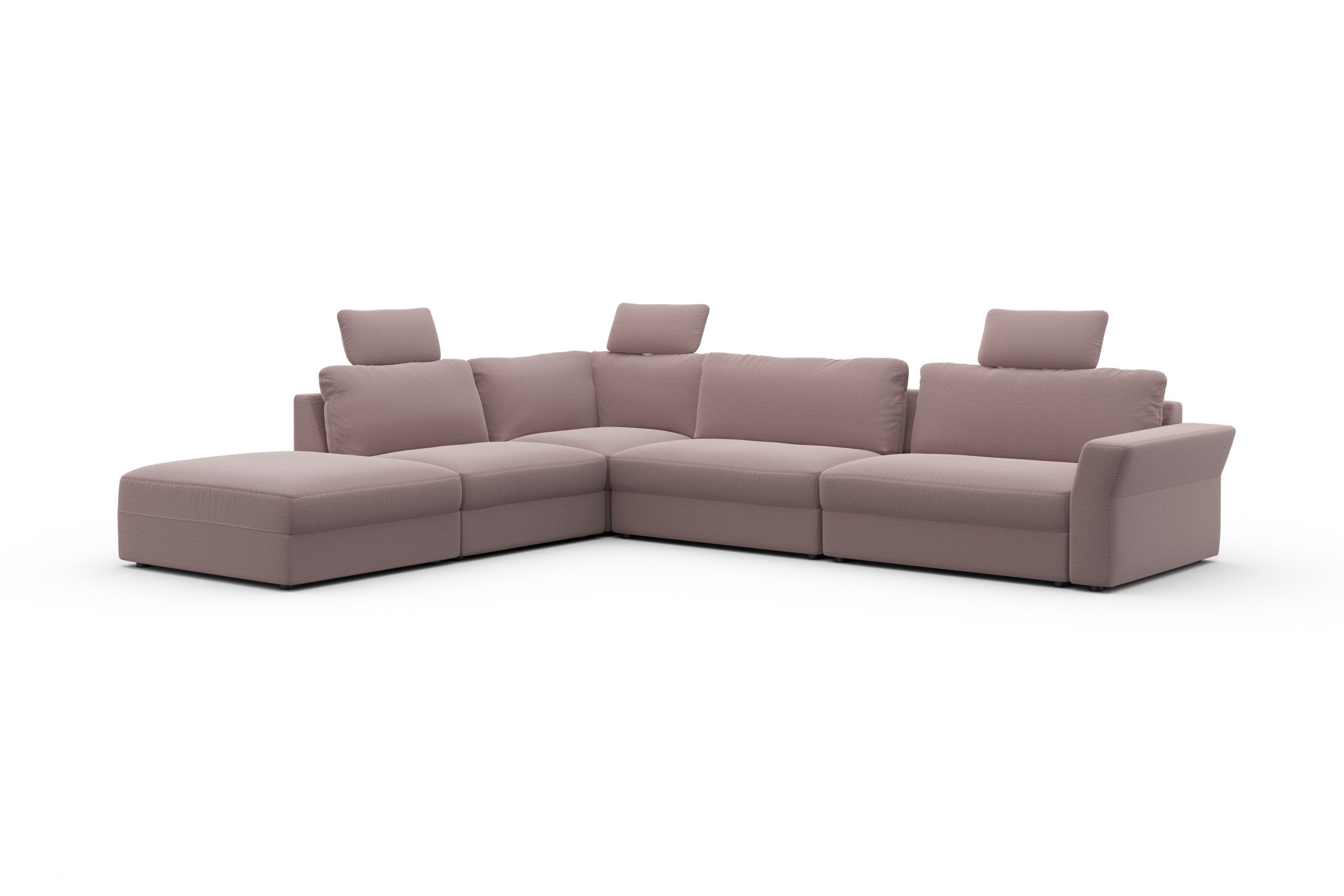 sit&more Hoekbank Cadabra L-vorm Breedte 356 cm, met zitdiepteverstelling
