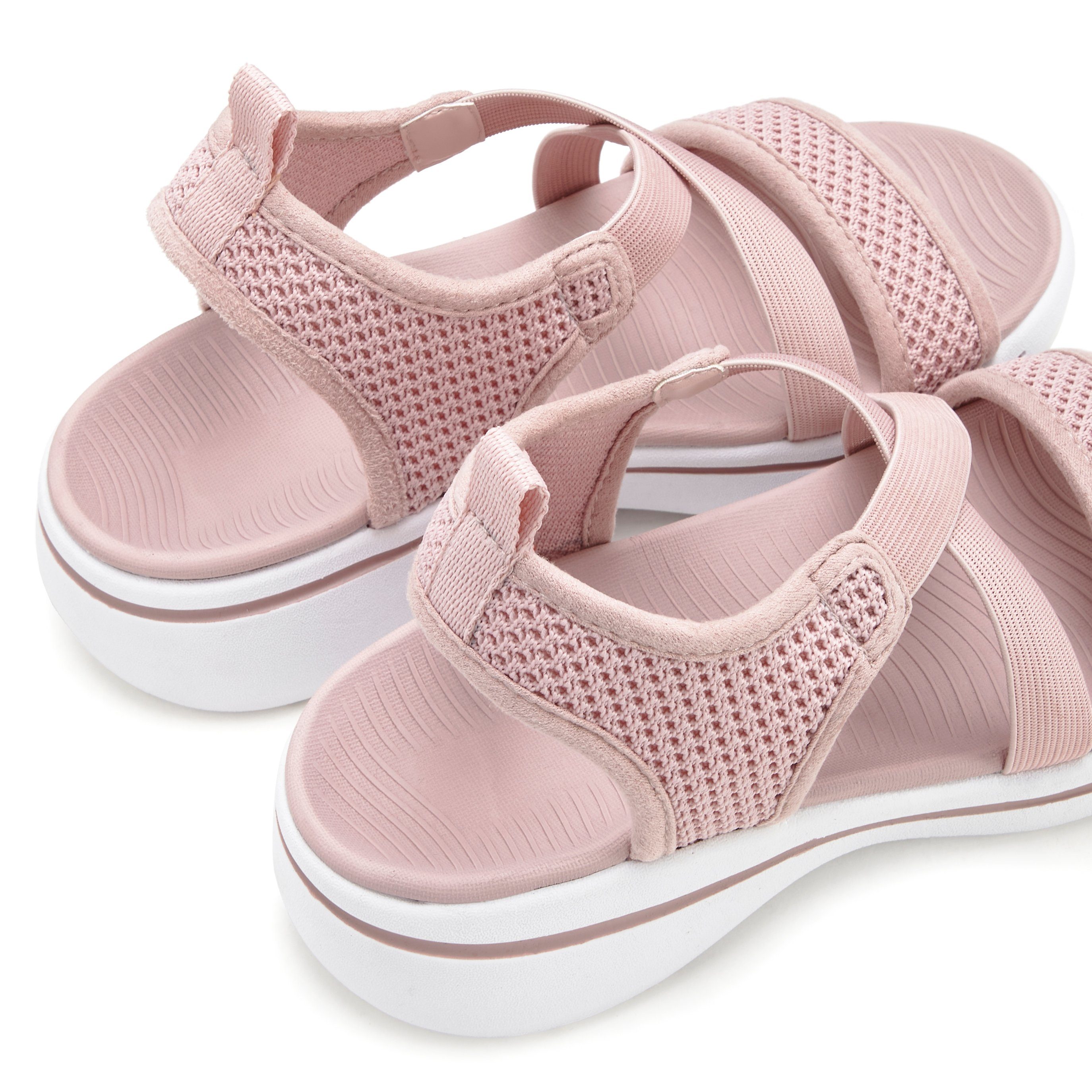 Lascana Sandalen Zomerschoen, sandaal Sandalette, zomerschoen met lichte zool & elastische banden VEGAN