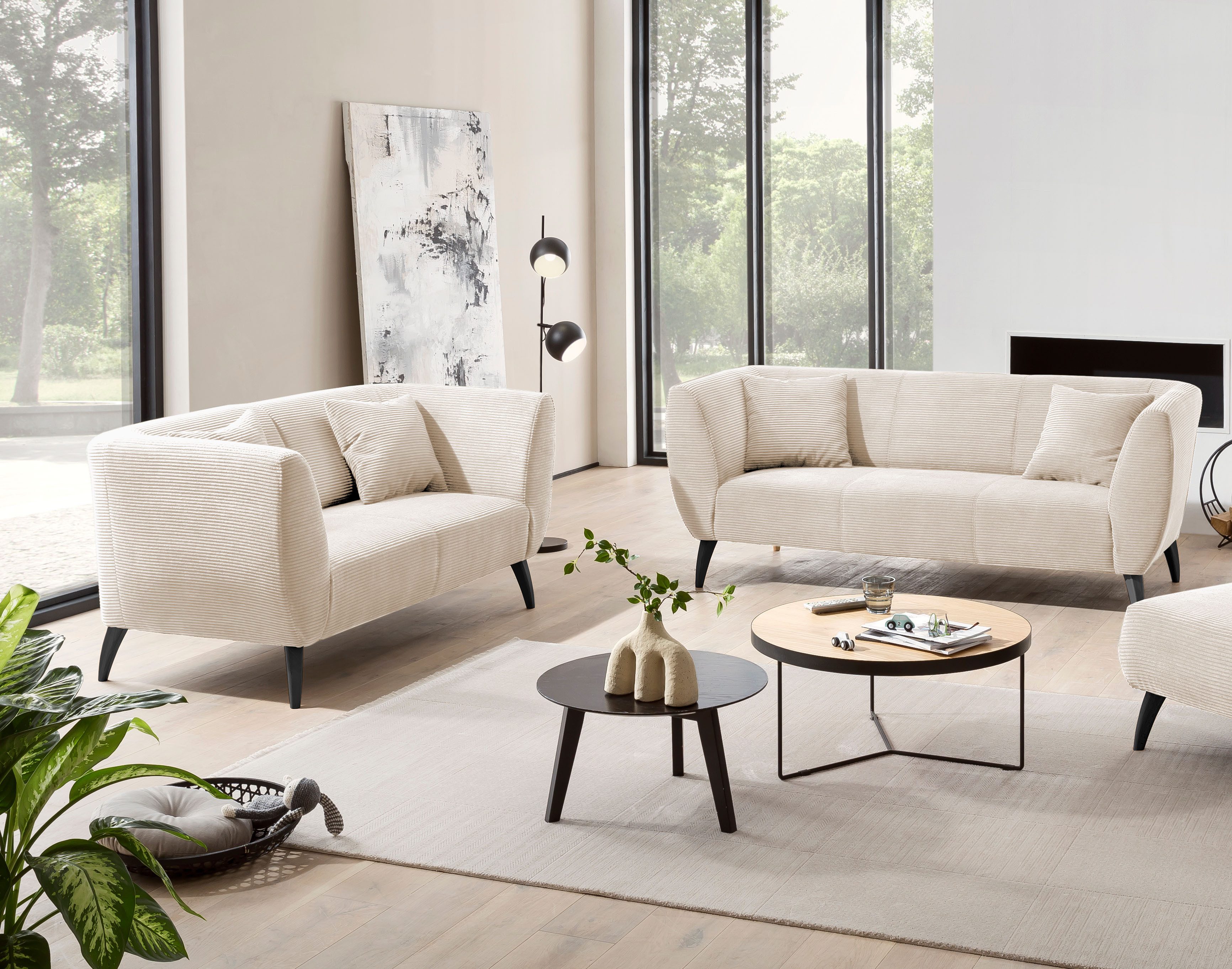 INOSIGN Zithoek Colori ook als loveseat verkrijgbaar (set, 2-delig)