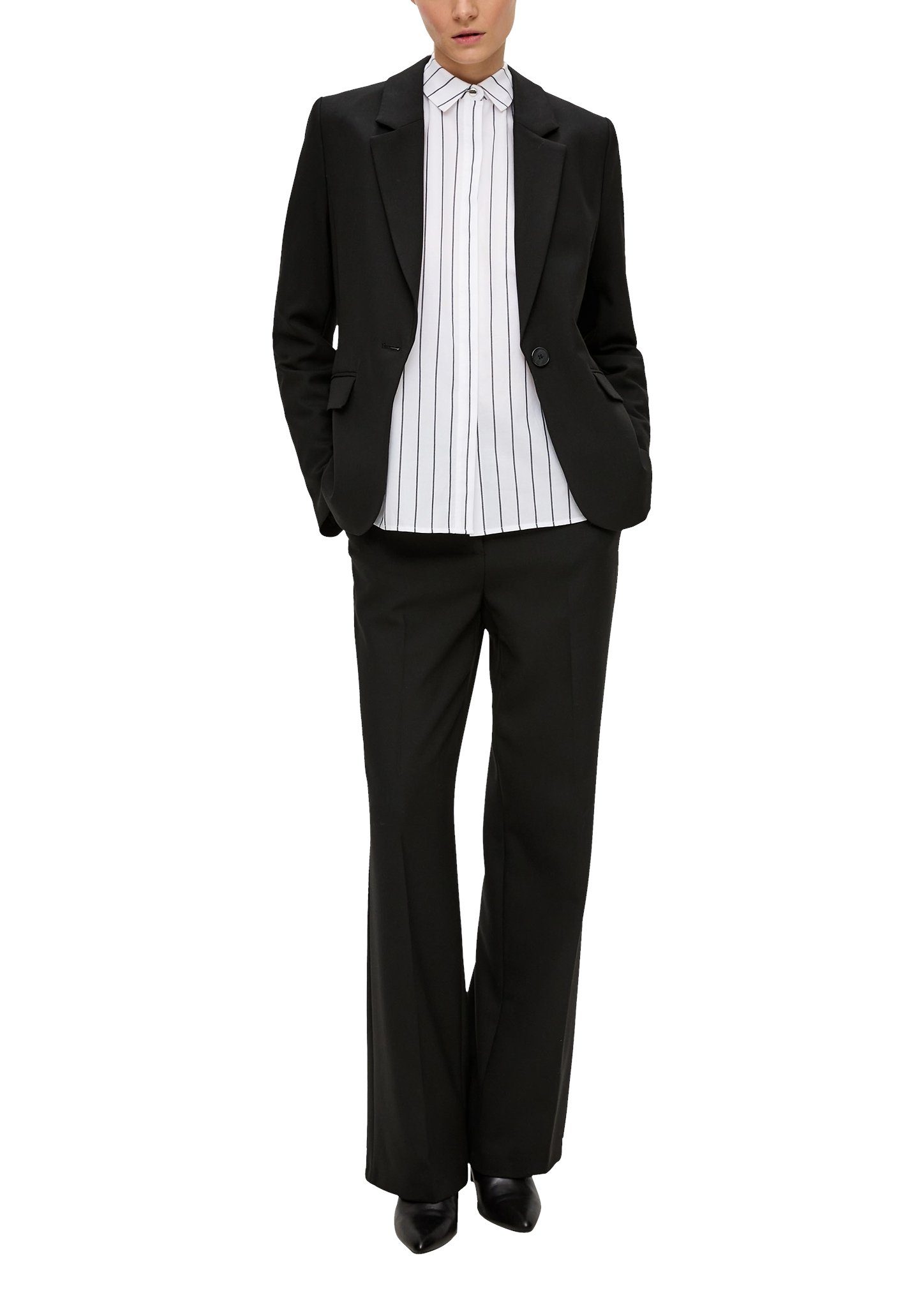 s.Oliver BLACK LABEL Blouse met lange mouwen met strepen