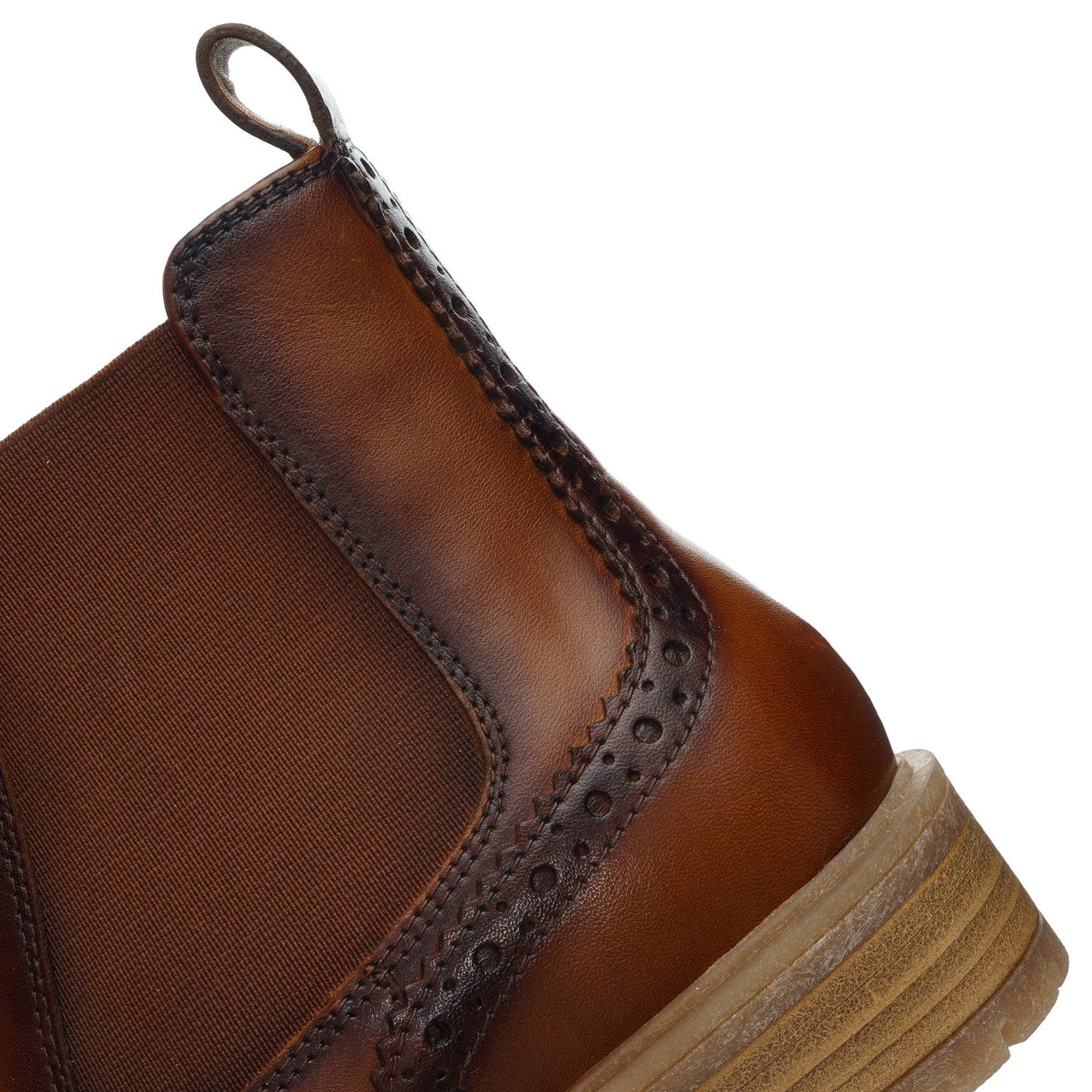 Ara Chelsea-boots Tulsa enkellaars, instaplaarzen met lyra-perforatie, g-breedte (breed)