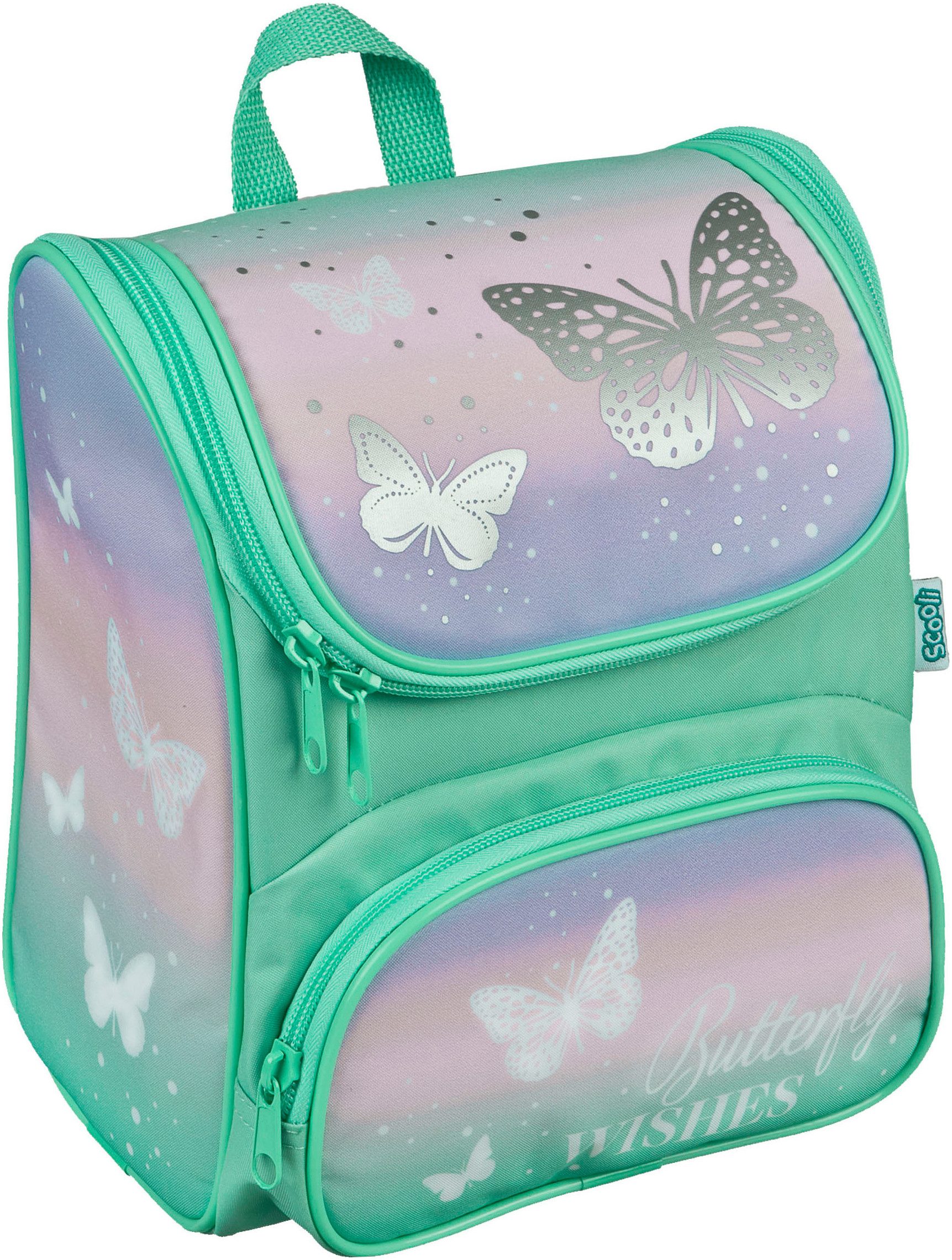 Scooli Schooltas voor kleuters Cutie, Butterfly Wishes rugzakken paars