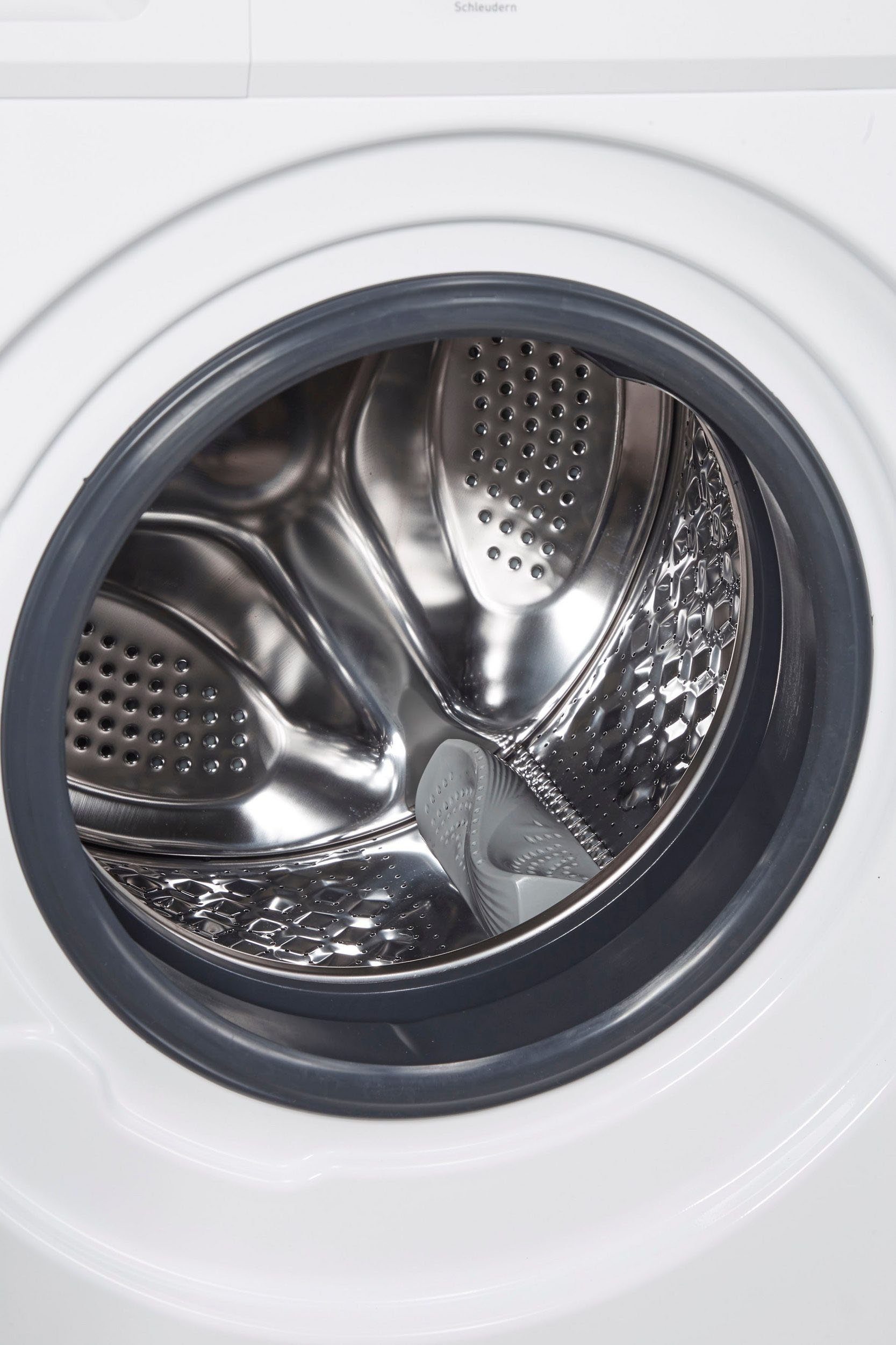 Hanseatic Wasmachine HWMK714A, Automatische dosering, nachtwasprogramma, overloopbeveiliging, stoomoptie