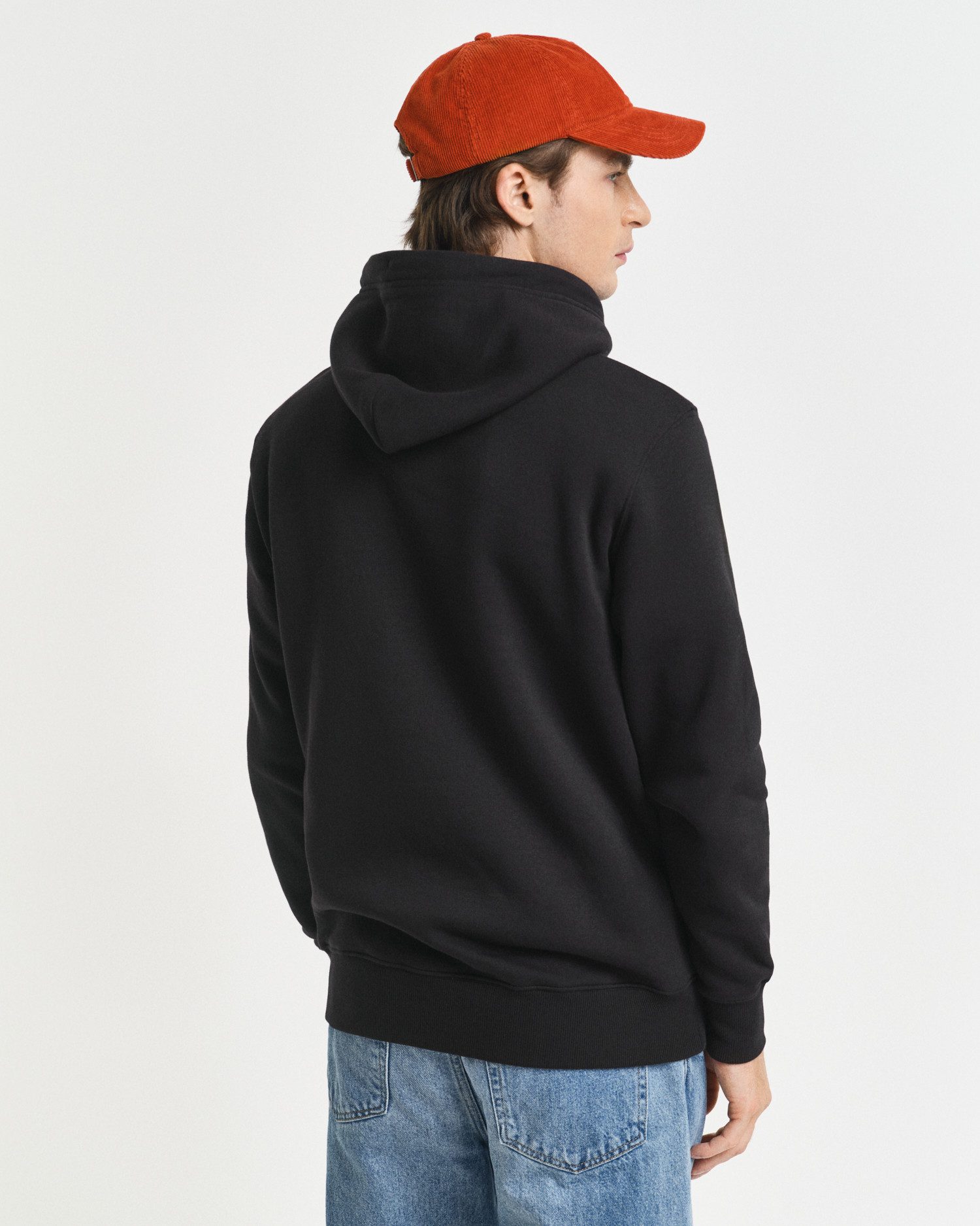 Gant Hoodie REG SHIELD HOODIE met logoborduursel op borsthoogte