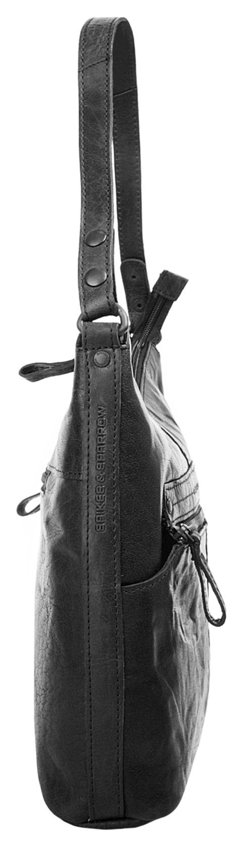 Spikes & Sparrow Shopper echt leder
