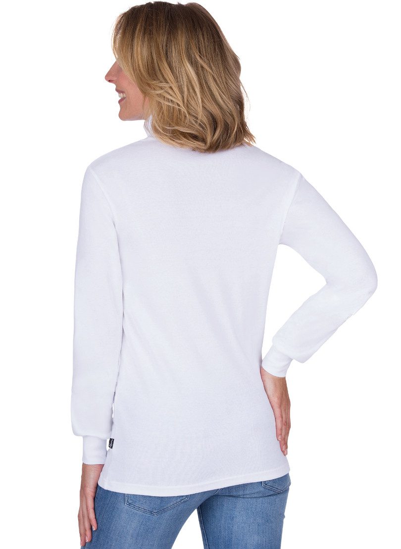 Trigema Colshirt TRIGEMA ski- en sportcoltrui met lange mouwen (1-delig)