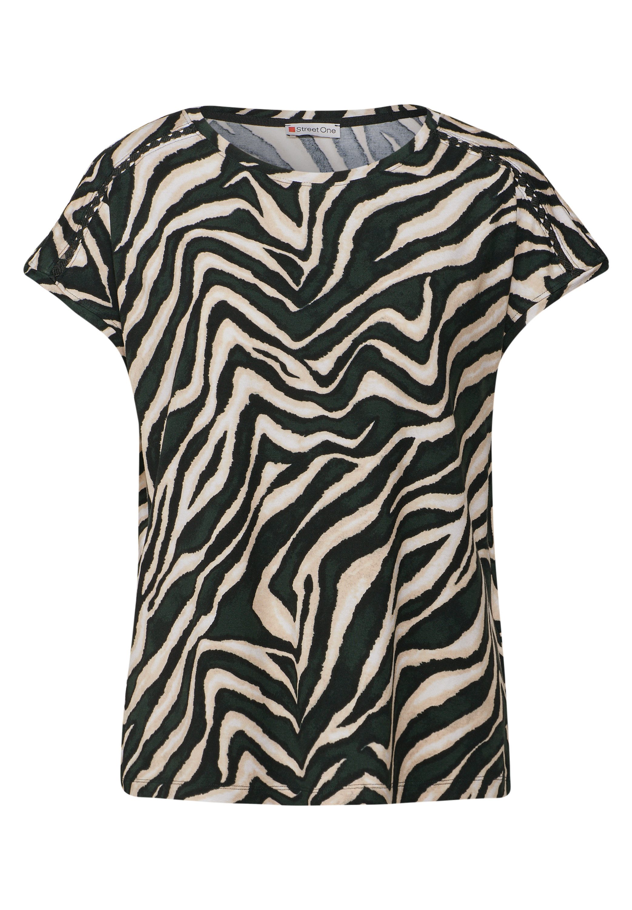 STREET ONE Shirttop met print all-over