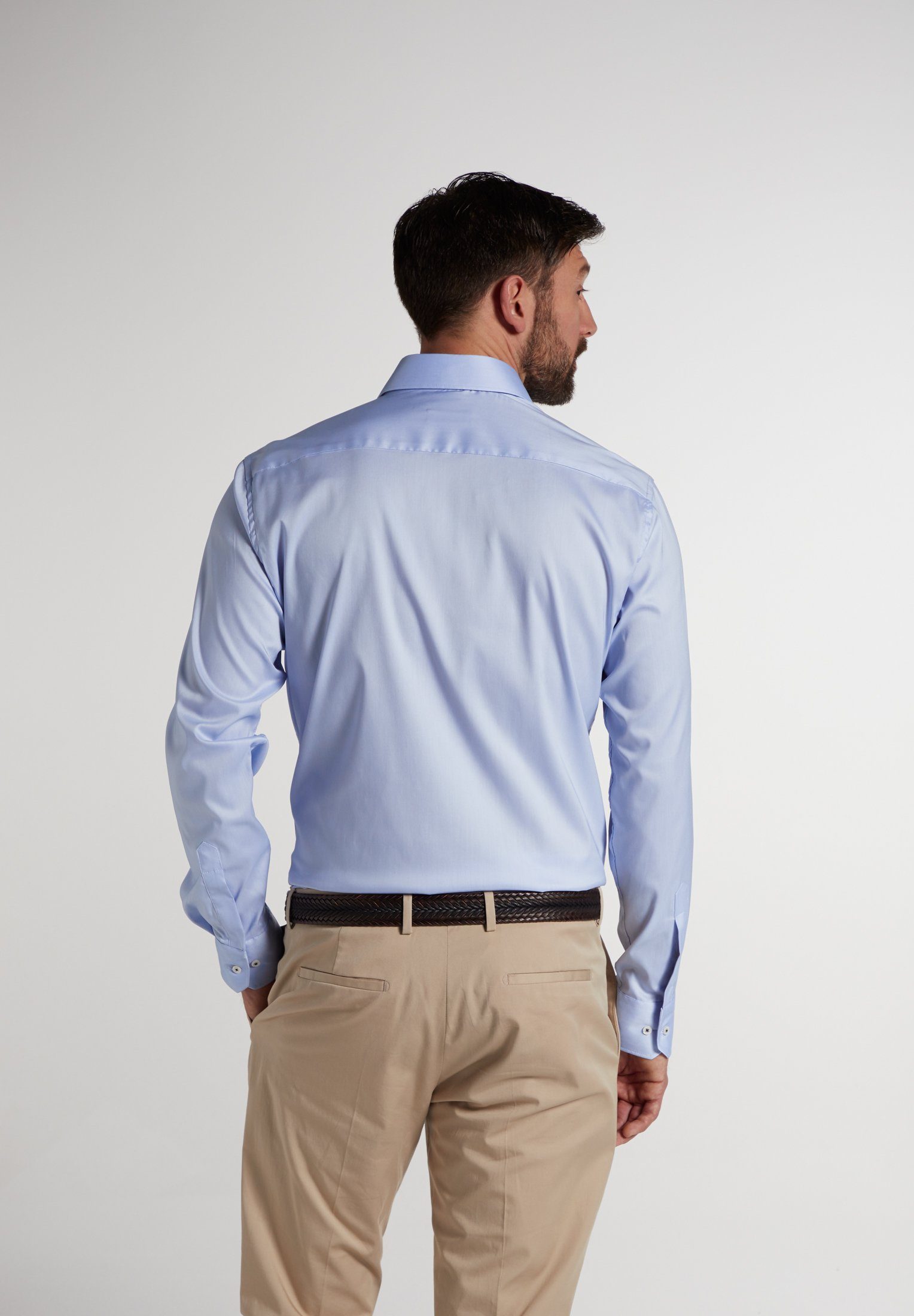 Eterna Overhemd met lange mouwen MODERN FIT EASY IRON (gemakkelijk te strijken)