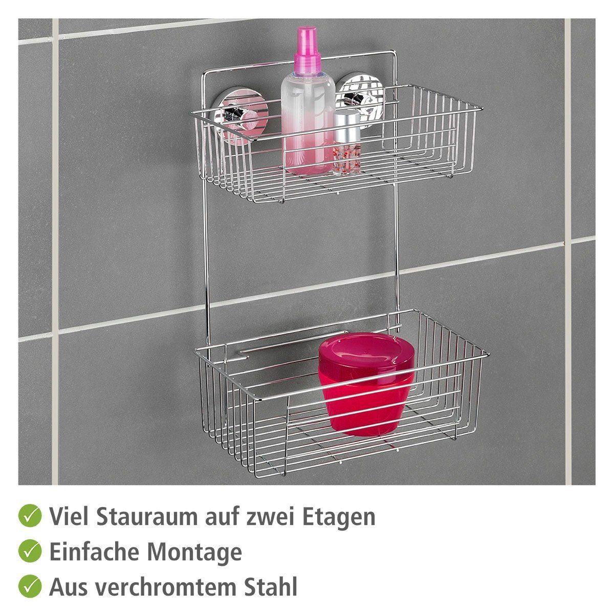 WENKO Doucherekje Bari 2 verdiepingen