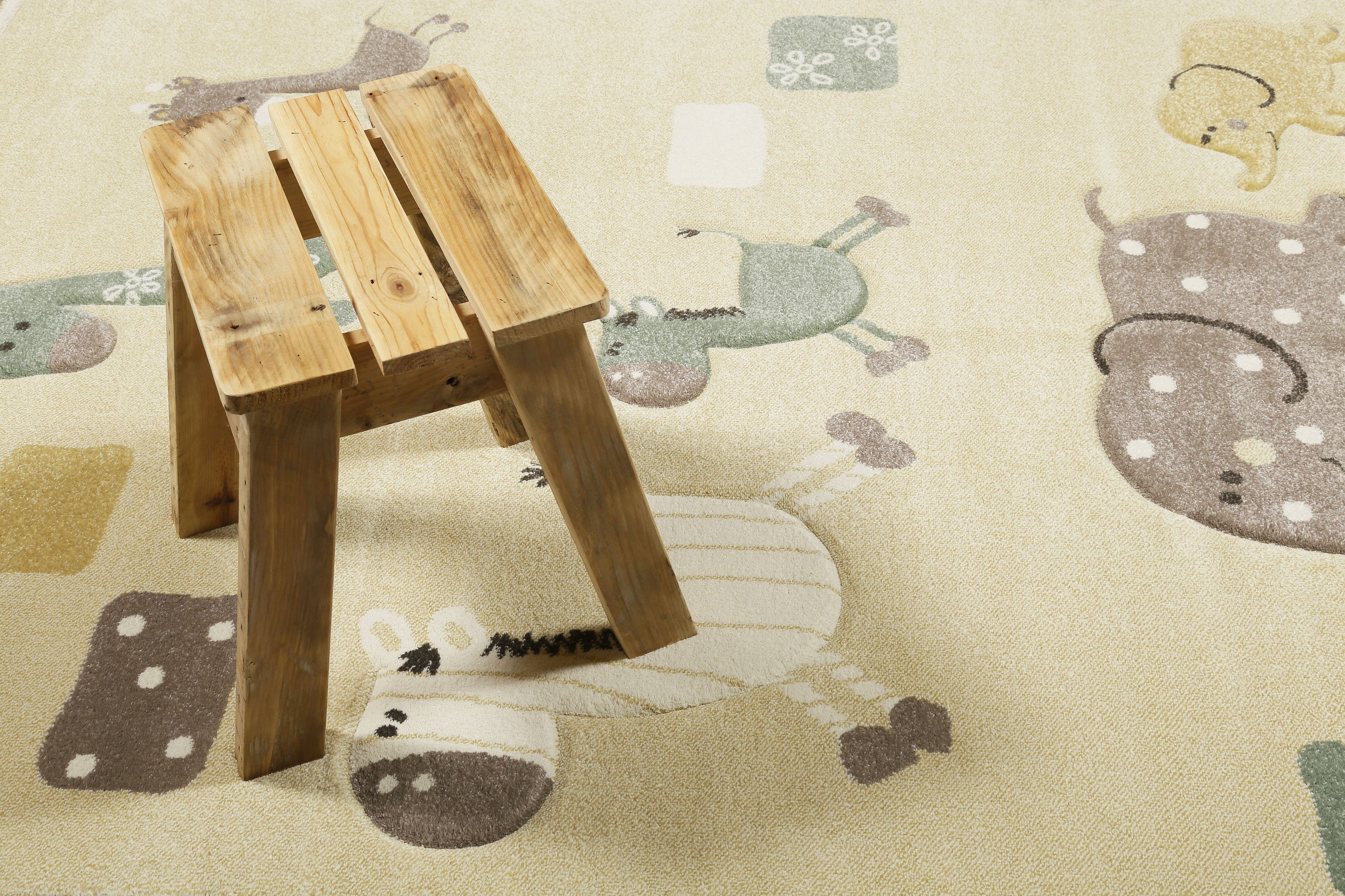 Esprit Kindervloerkleed Kids Lucky Zoo 2.0