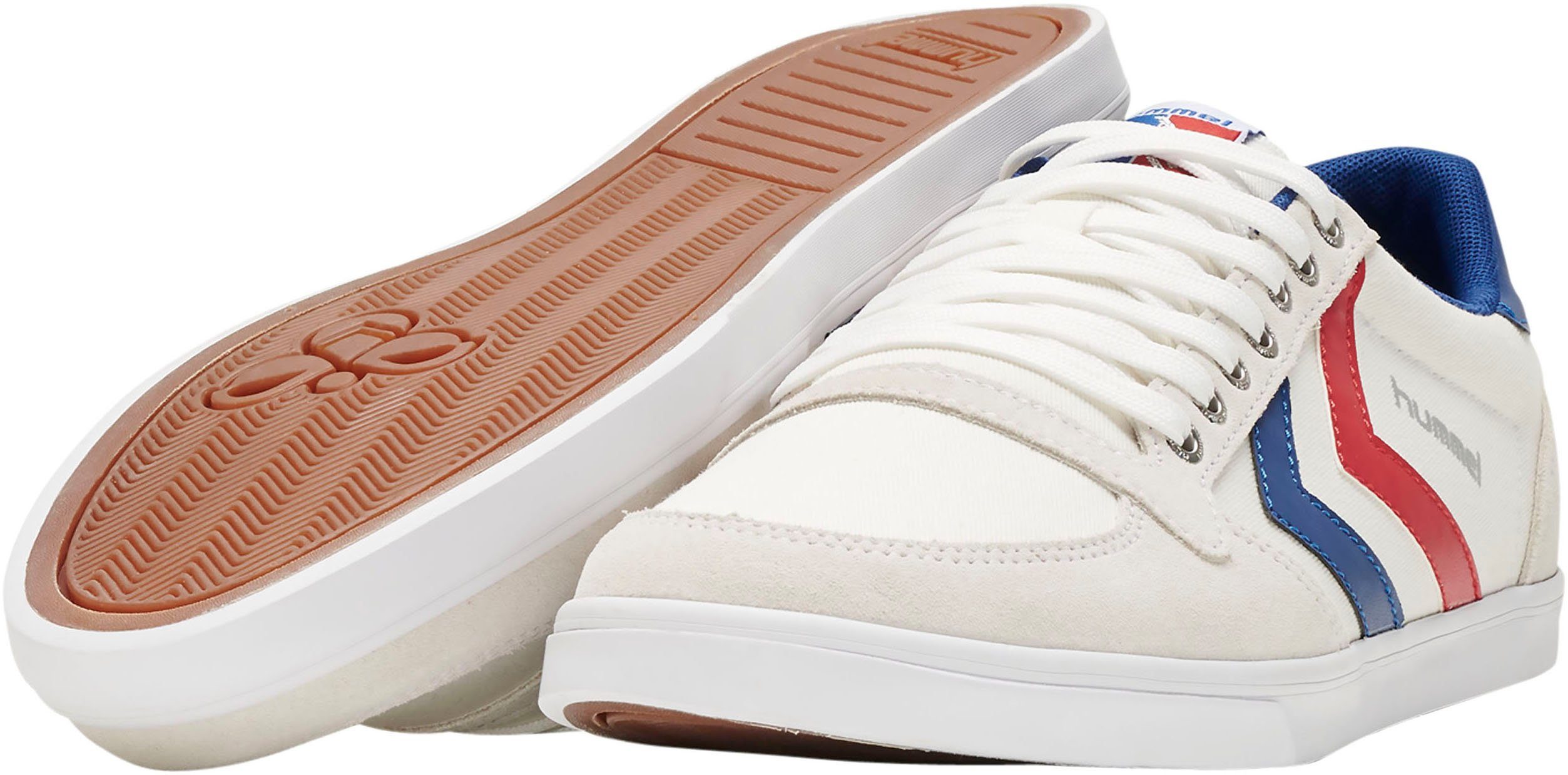hummel Sneakers Slimmer Stadil Canvas Low jongens lage sneakers maat 45 EU wit