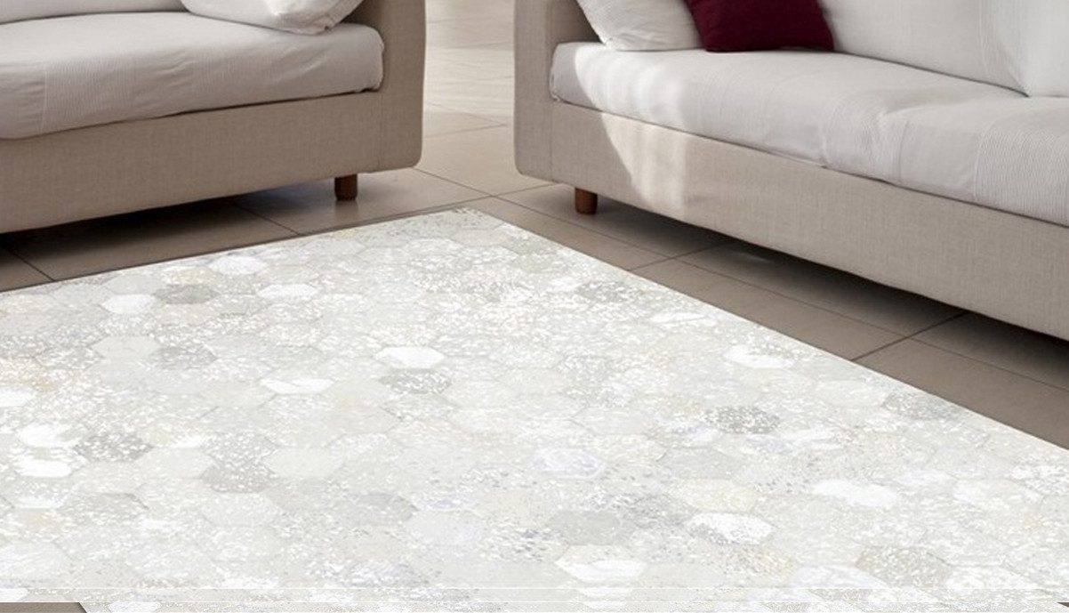 calo-deluxe Vachtvloerkleed Scarllet 210 echte runderhuid, woonkamer