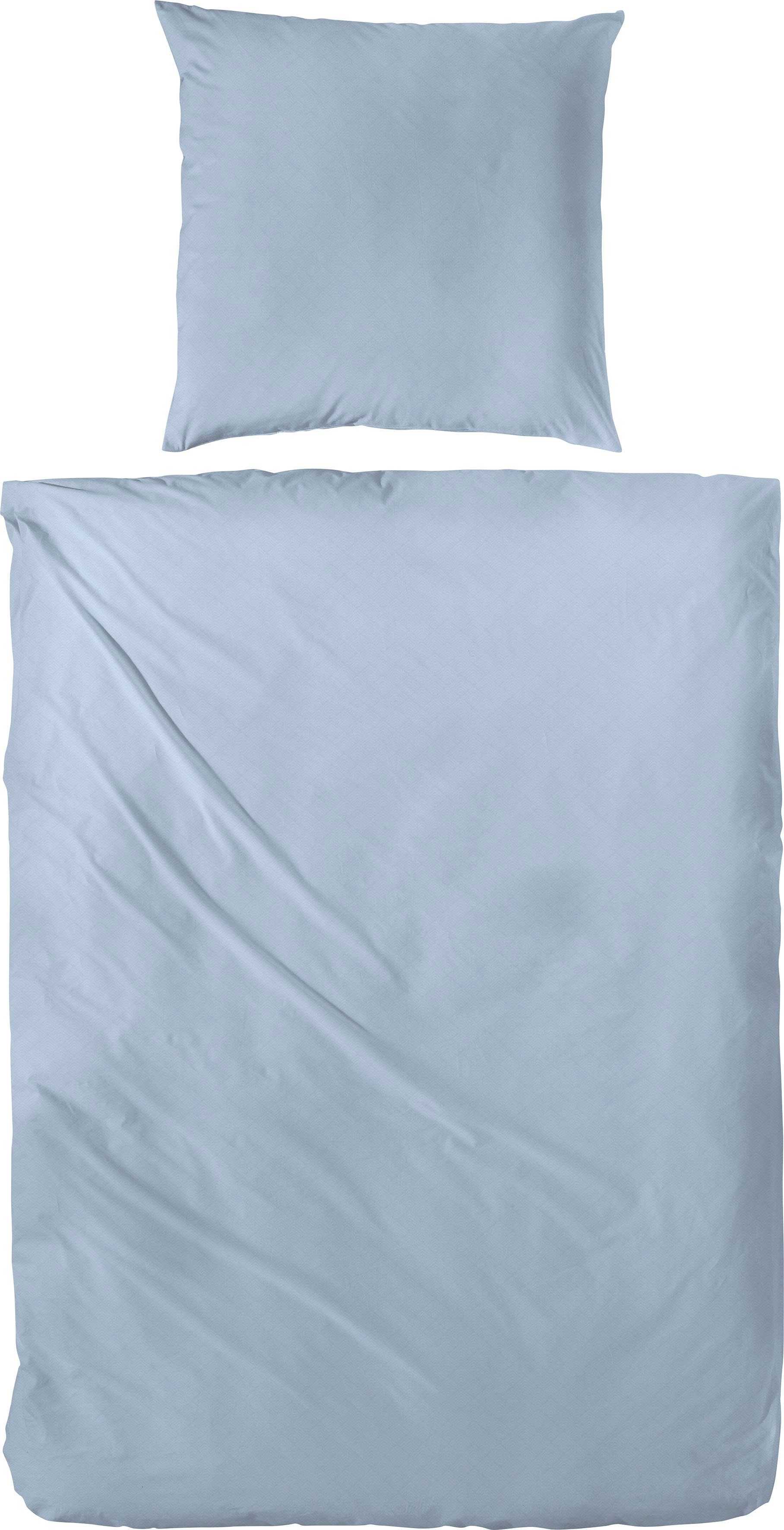 Primera Overtrekset Faúxuni met grafische kleine motieven dekbedovertrekken maat 1x 240x220 cm blauw