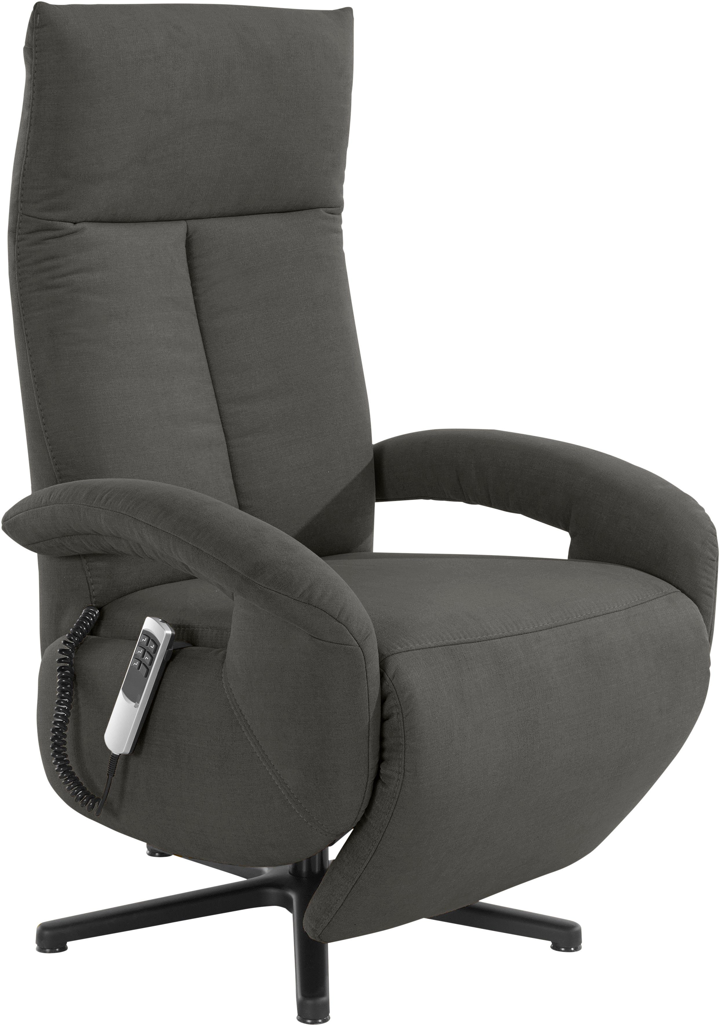 sit&more Relaxfauteuil Tycoon naar keuze handmatig, met twee motoren of met accu of met 2 motoren
