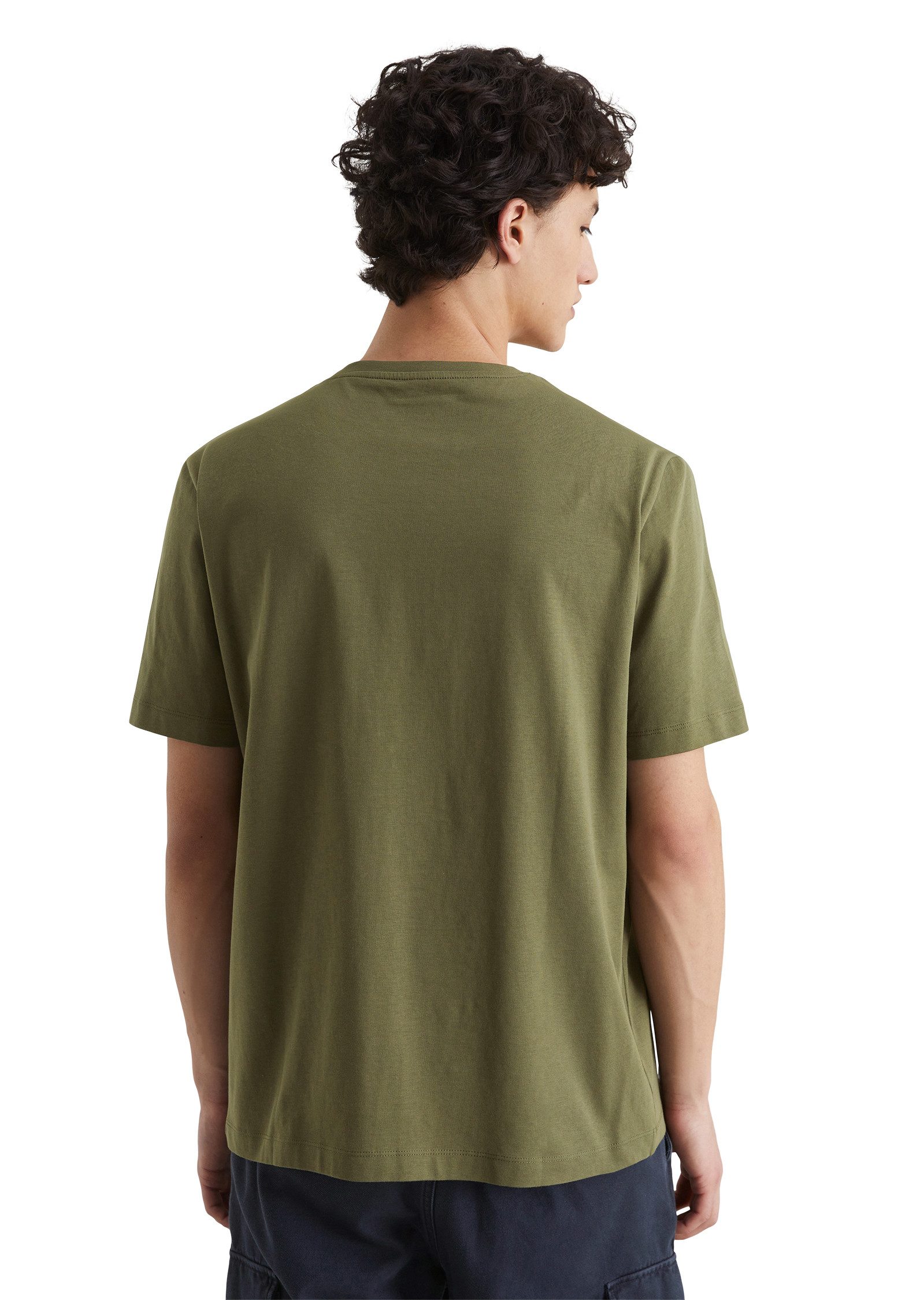 Marc O'Polo DENIM T-shirt Een subtiele logo-print op de borst