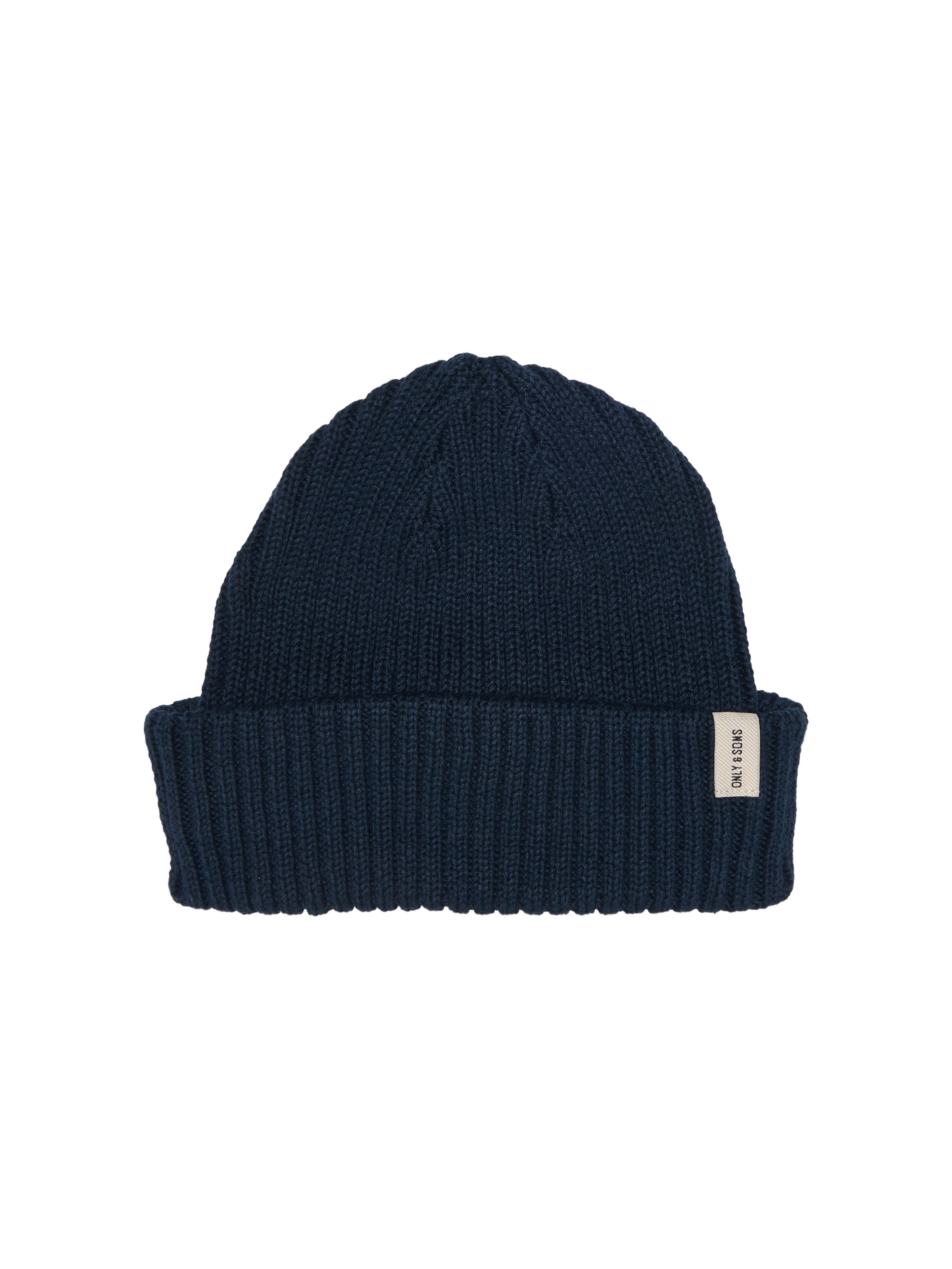 ONLY & SONS Gebreide muts ONSRYAN RIB FISHERMAN BEANIE NOOS