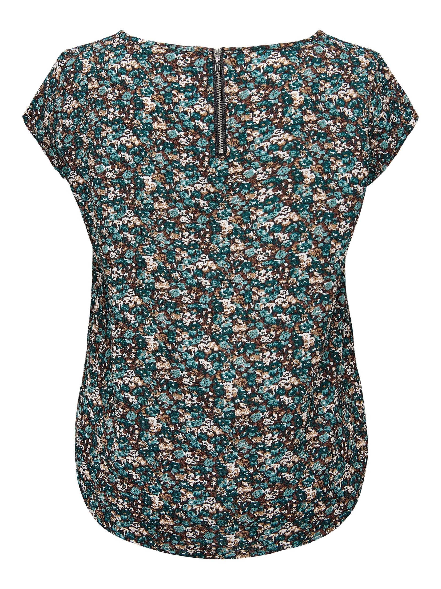 Only Shirtblouse ONLVIC S/S AOP TOP NOOS PTM