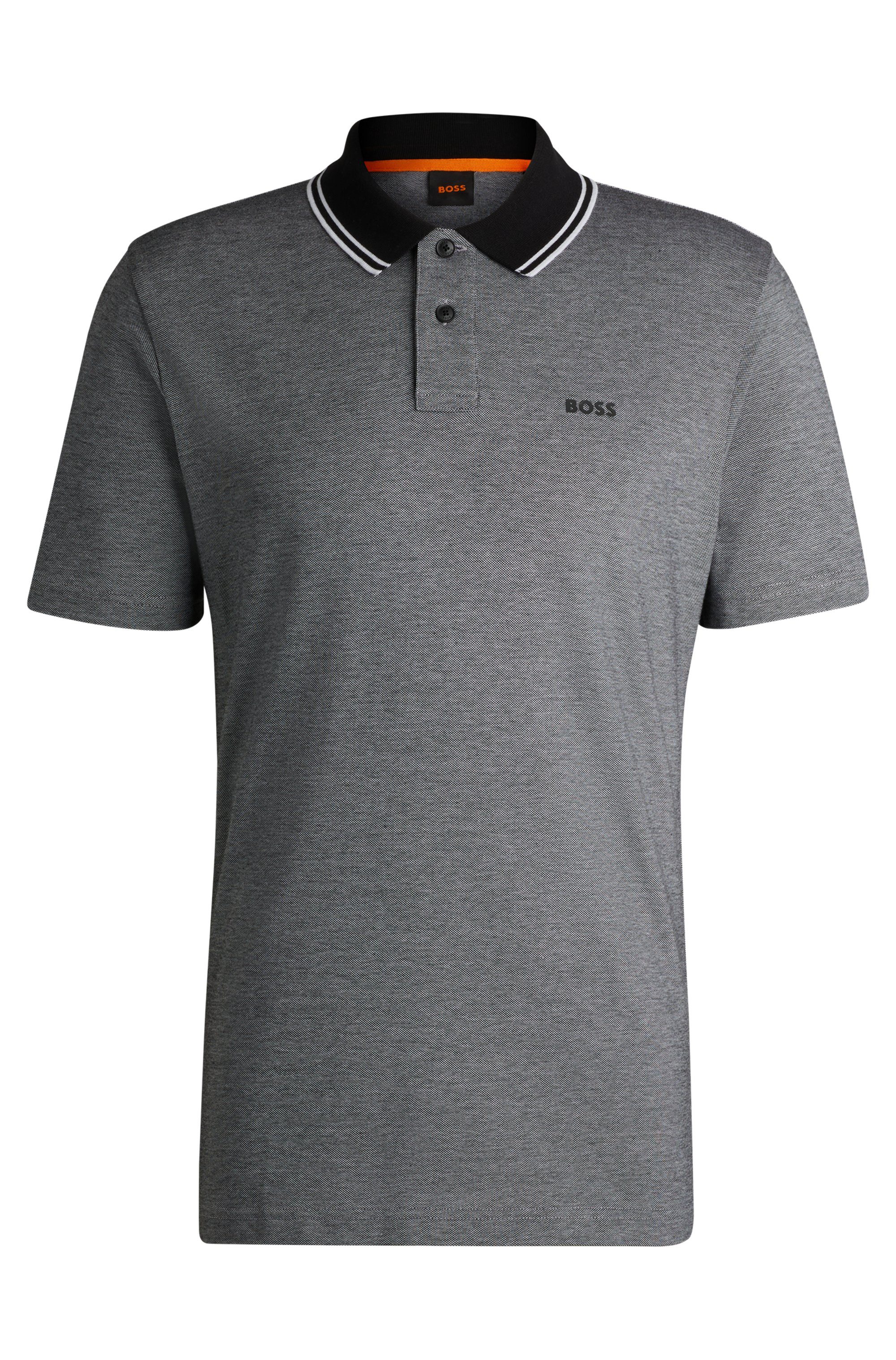 Boss Orange Poloshirt PeoxfordNew met een polokraag