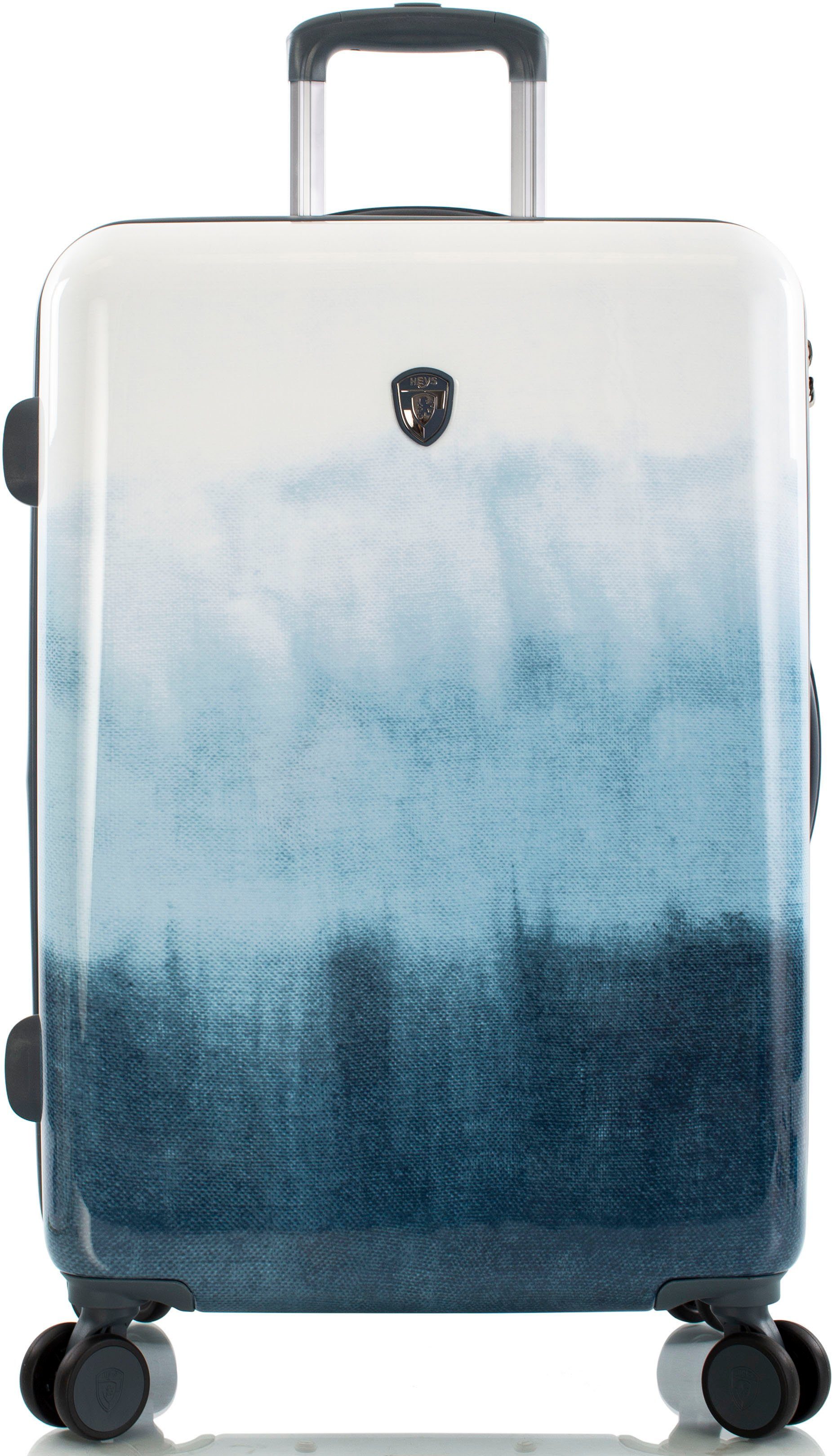 Heys Hardshell-trolley Tie-Dye blauW, 66 cm Heys x Joachim Llambi harde koffer volumevergroting