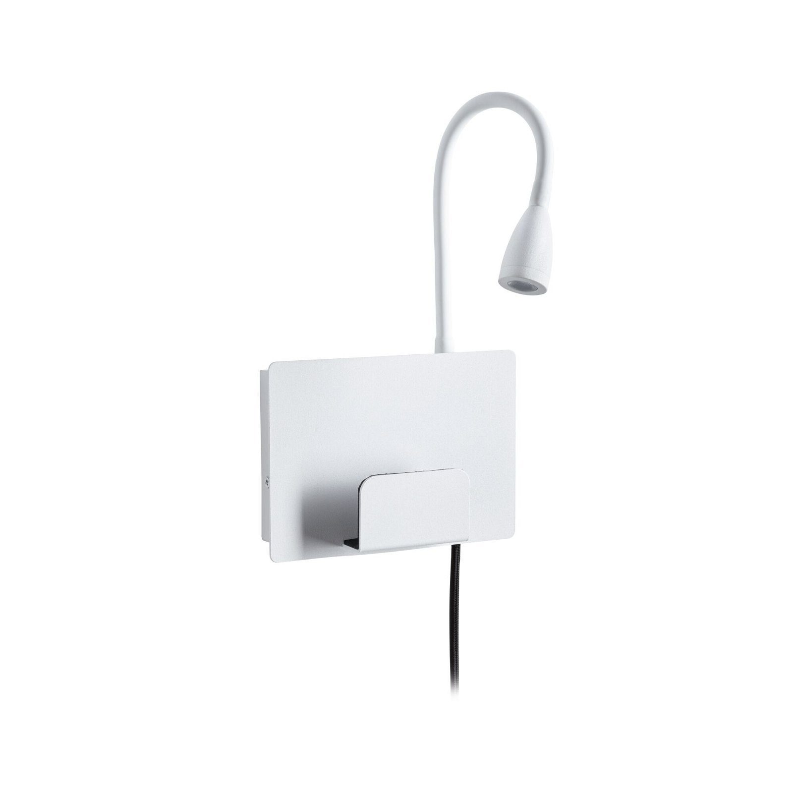 Paulmann Led-wandlamp Halina 3W USBC 230V 2700K Kunststof/Metaal