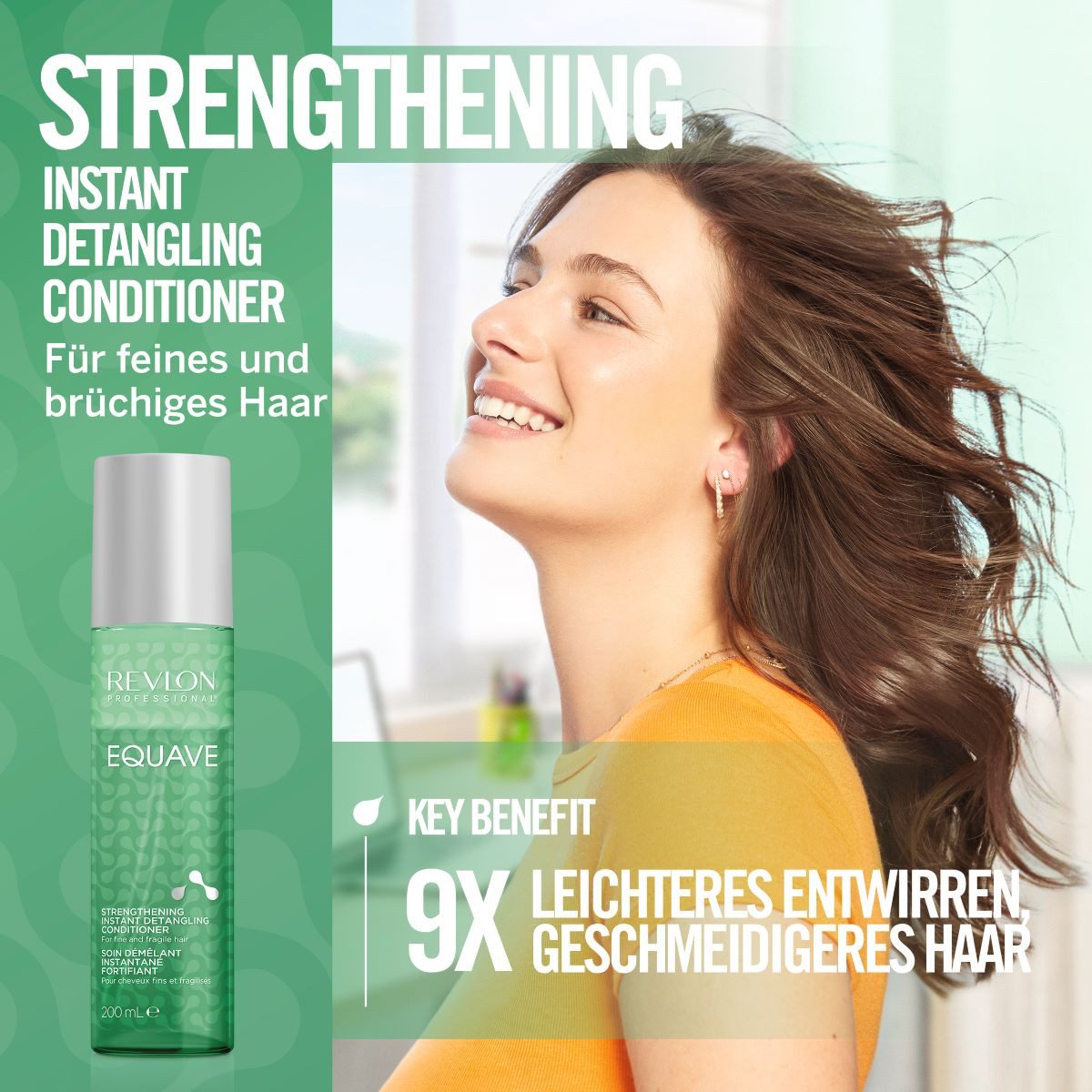 REVLON PROFESSIONAL Haarconditioner Leave-in verzorging Equave Strengthening Instant Detangling Conditioner