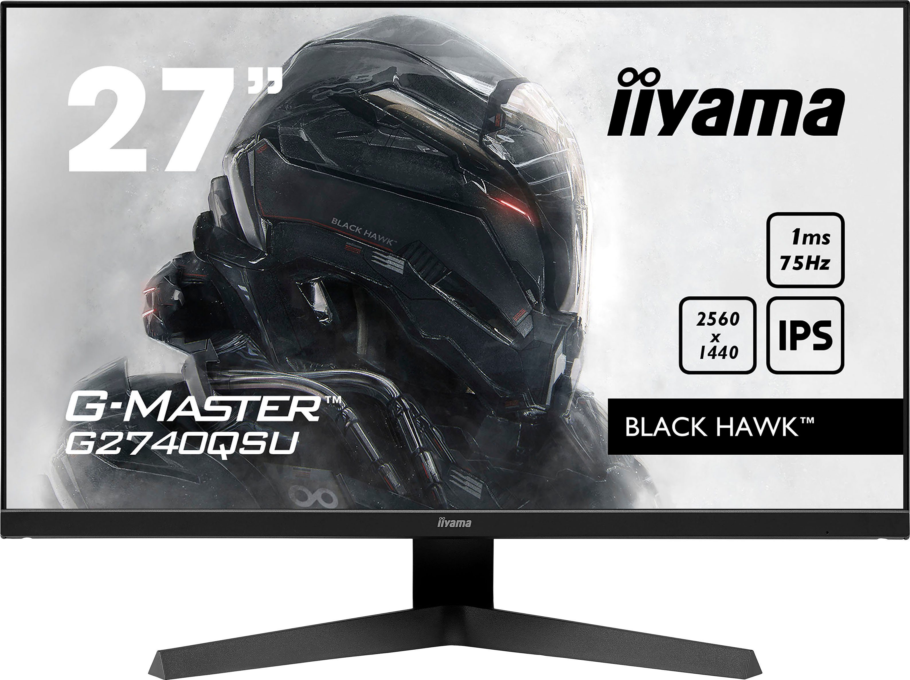 Iiyama Ledscherm G-MASTER G2740QSU-B1, 68,6 cm / 27", WQHD