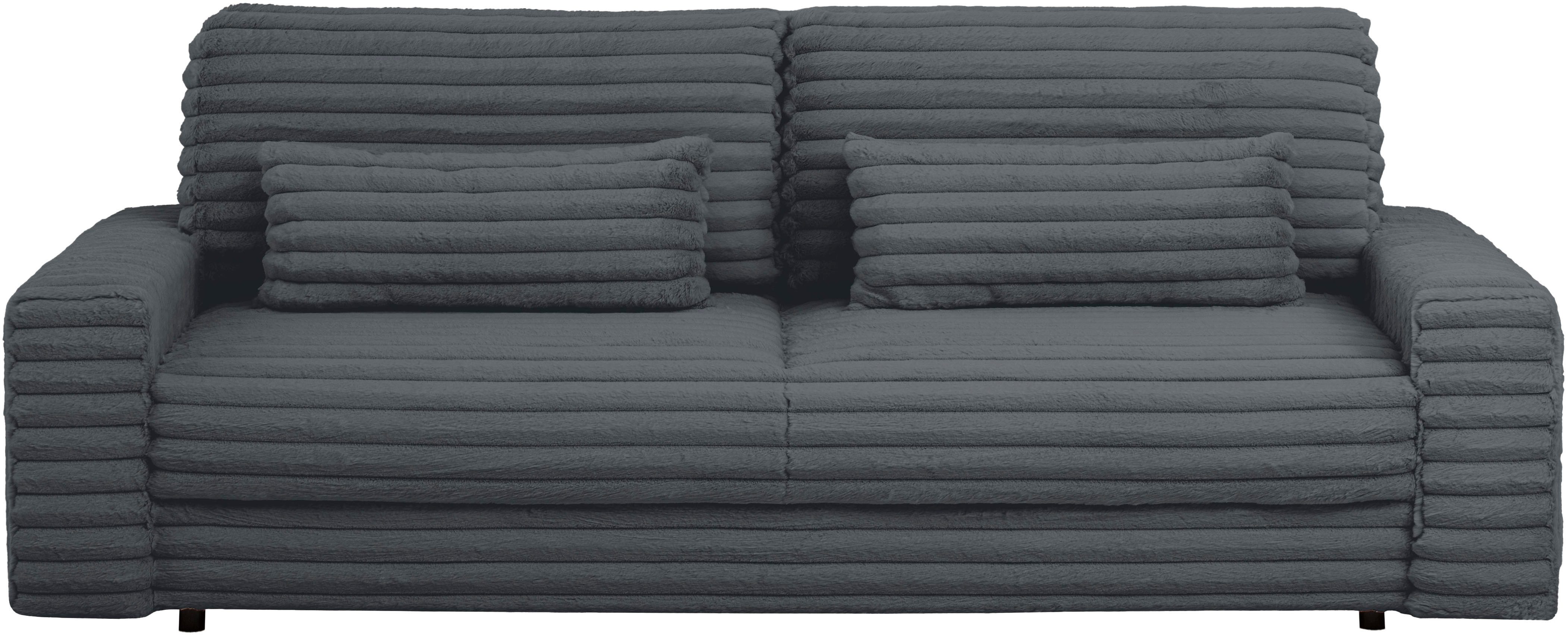 LeGer Home by Lena Gercke Slaapbank Imoga, kussen met slaapfunctie, 3-zits bank, bank met bedlade in moderne kleuren en stoffen, bedfunctie, ligoppervlak: 200x150 cm