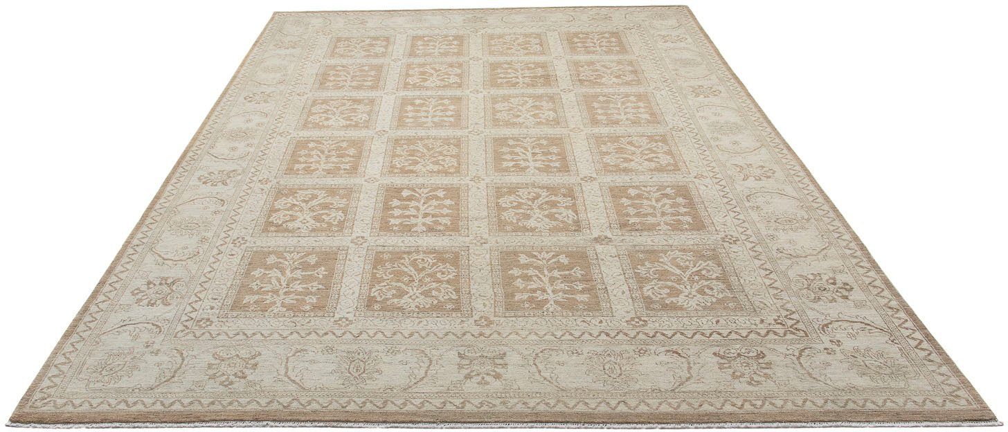 morgenland Wollen kleed Ziegler velden 349 x 272 cm Uniek exemplaar met certificaat