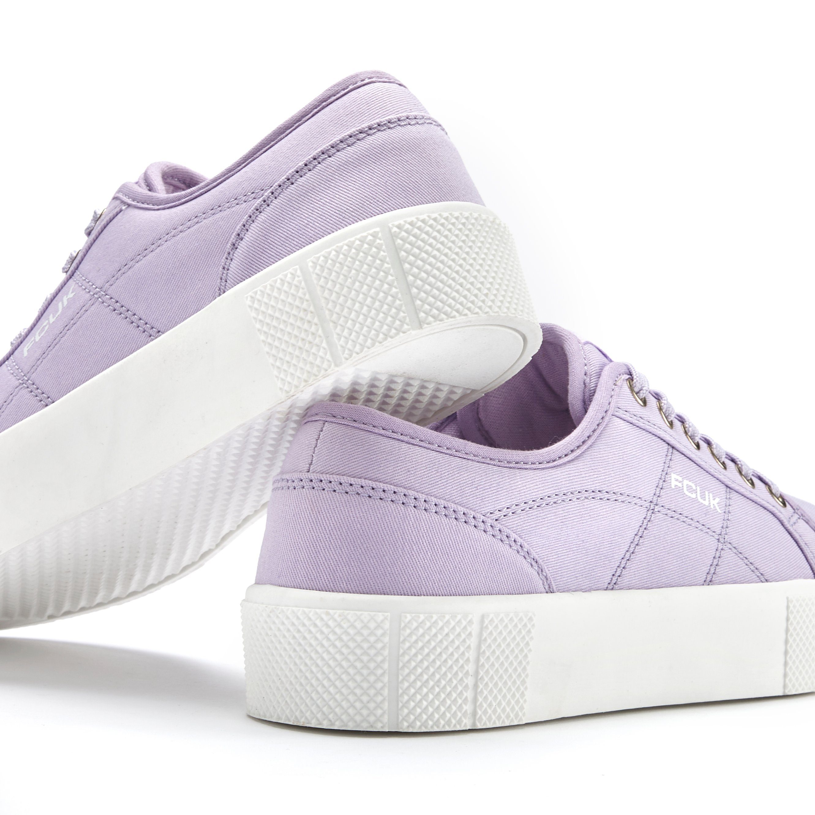 FCUK Sneakers Vrijetijdsschoen, lage schoen met plateaus zool VEGAN