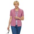 casual looks 2-in-1-shirt roze