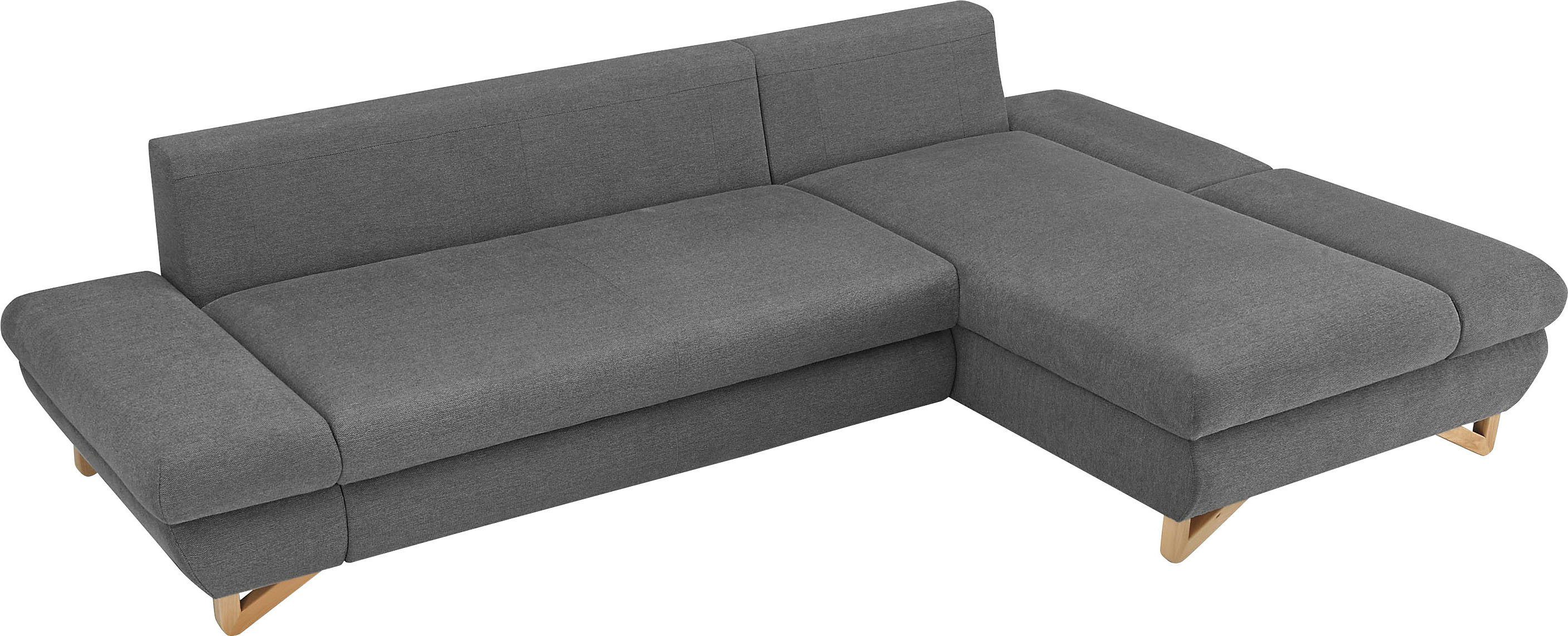 INOSIGN Slaapbank City/Giron comfortabele slaapbank (ligoppervlak 245 x 138 cm) en bedlade