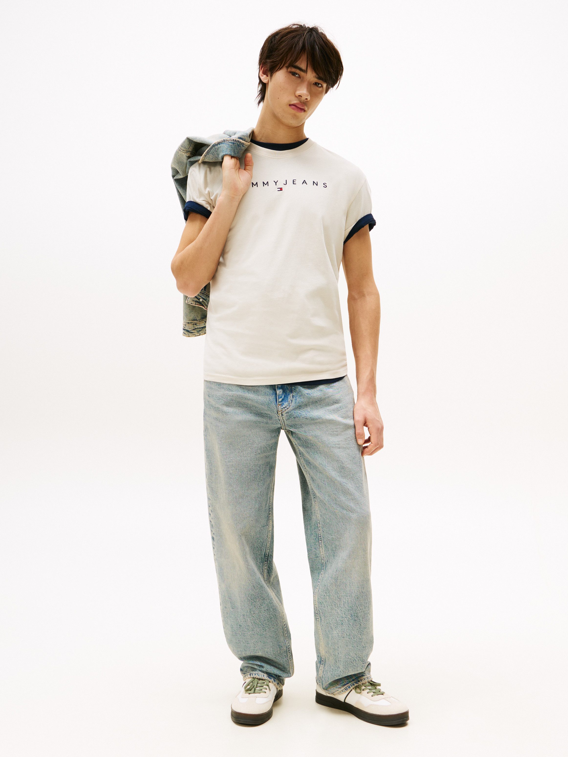TOMMY JEANS T-shirt TJM REG LINEAR LOGO TEE EXT
