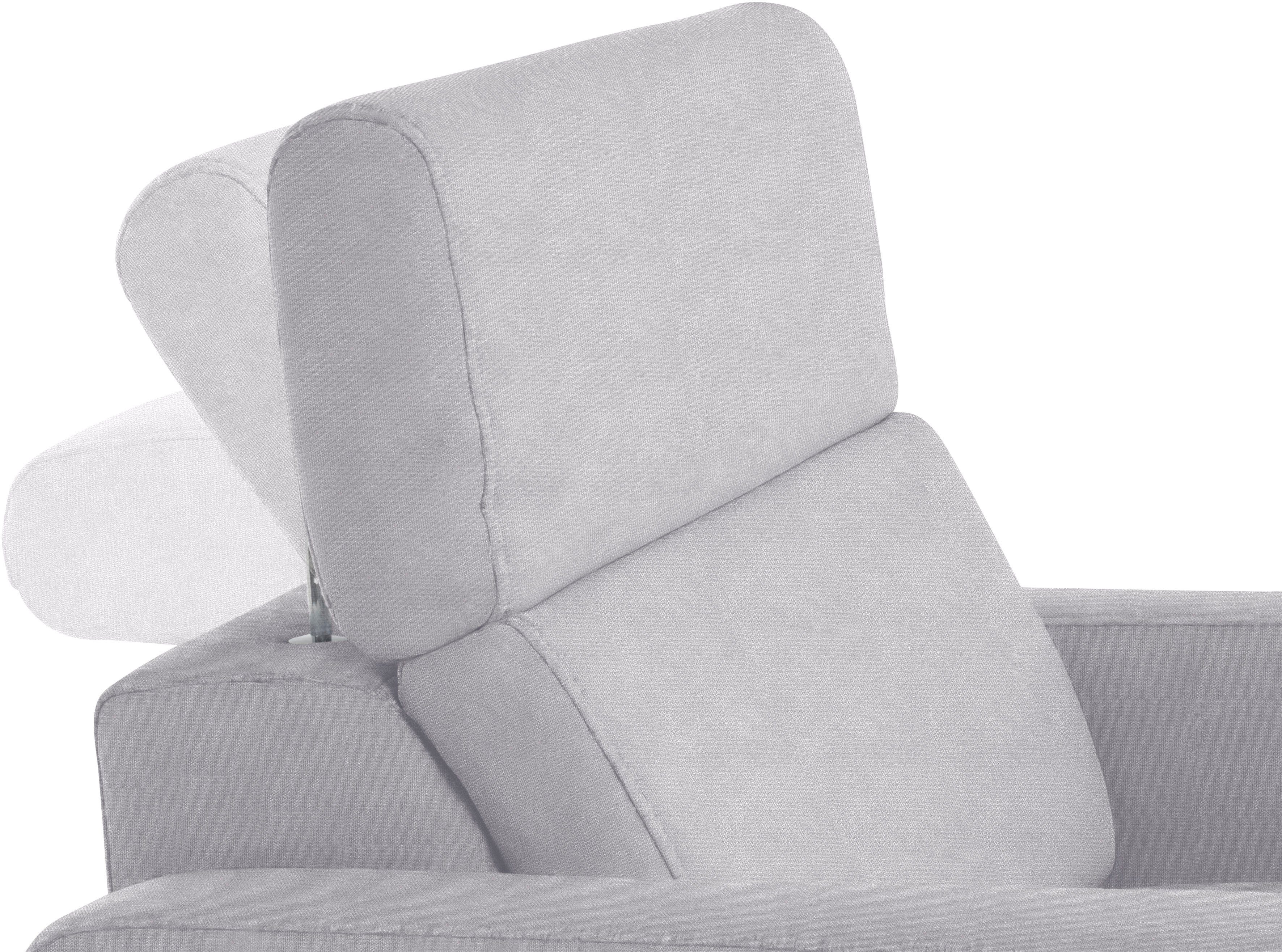 sit&more Fauteuil Bologna met binnenvering, met verstelbare hoofdsteun