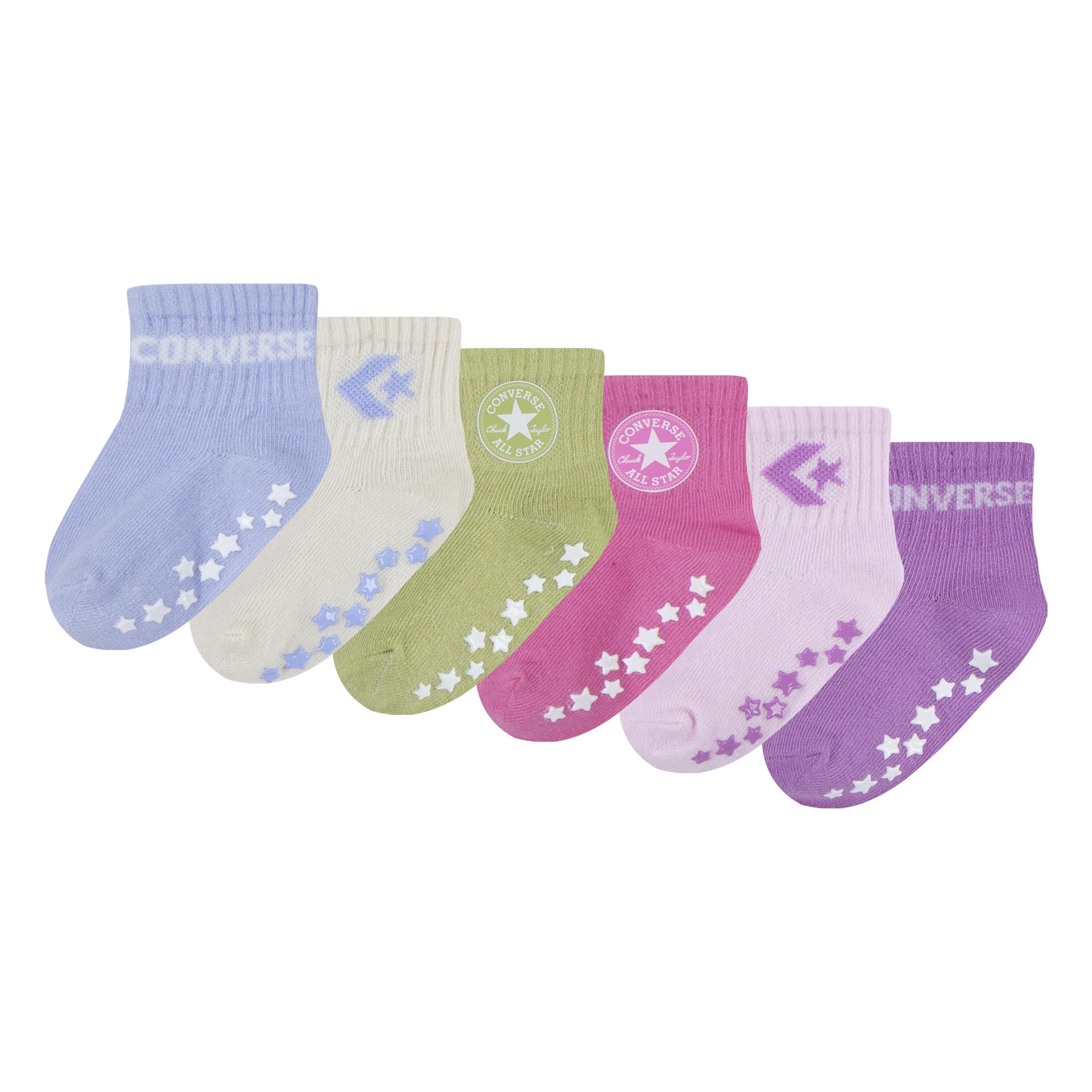Converse Sokken CHN CORE 6PK GRIP INF TOD SCKS (6 paar)
