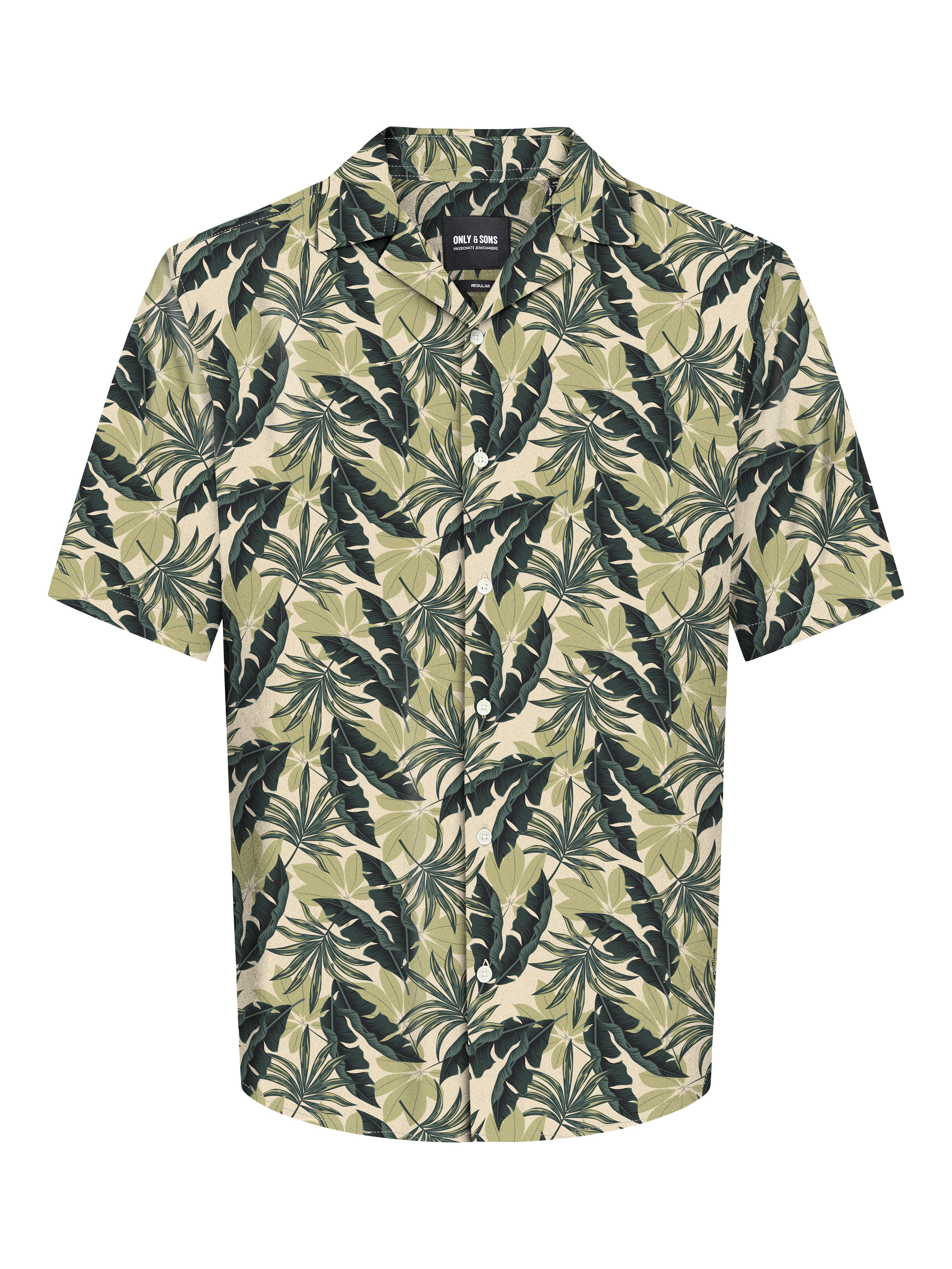 ONLY & SONS Hawaï-overhemd ONSWAYNE LIFE AOP SS VISCOSE SHIRT NOOS