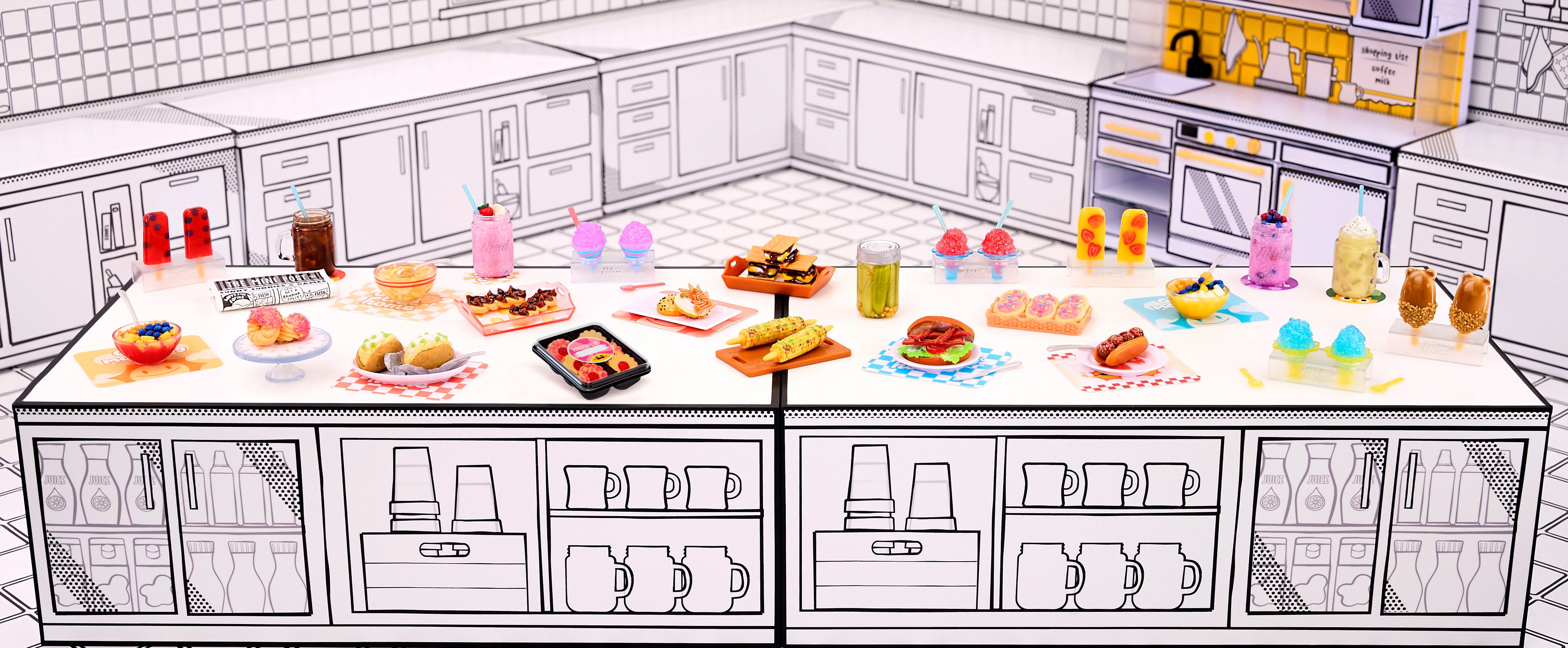 MGA Knutselset MGA's Miniverse - Make It Mini Foods: Cafe in PDQ Series 3B