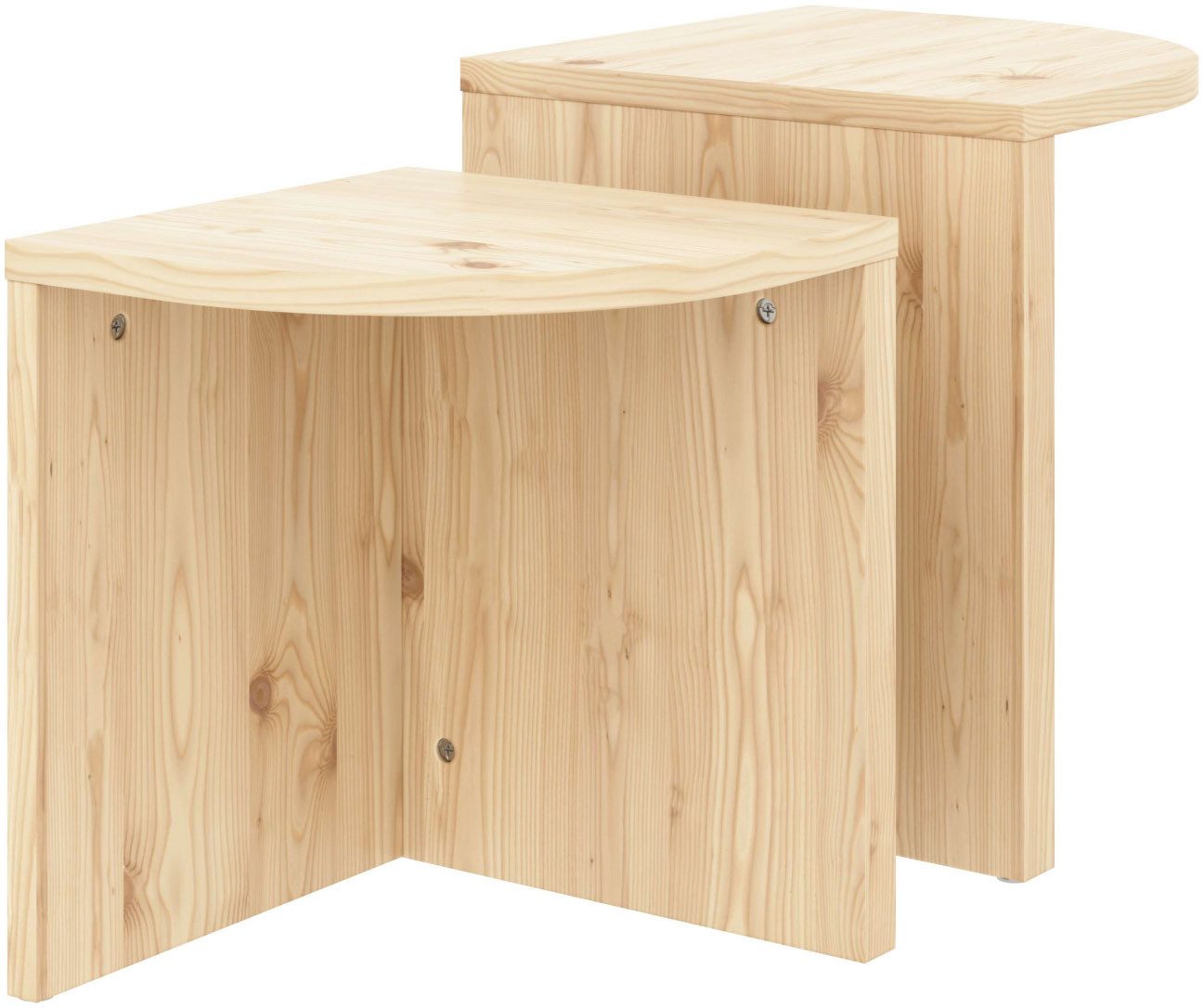 Karup Bijpassend tafeltje COMBINE tafels set, salontafel, bijzettafel(2 stuks) salontafels beige