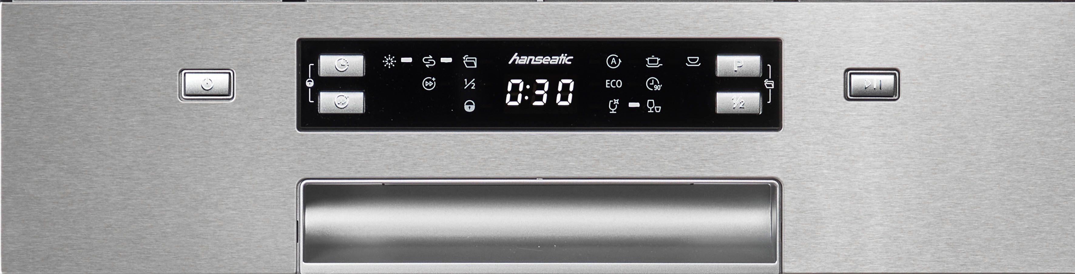 Hanseatic Onderbouwvaatwasser HGU4582D10J7710EI, 81,5 cm x 44,8 cm