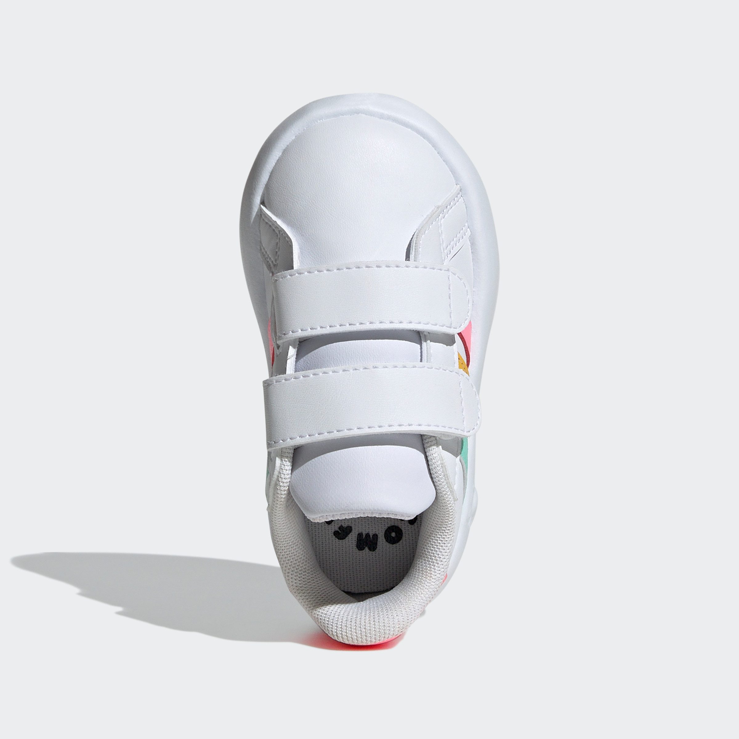 adidas Sportswear Klittenbandschoenen GRAND COURT 2.0 KIDS Design geïnspireerd op de adidas Superstar, voor kinderen