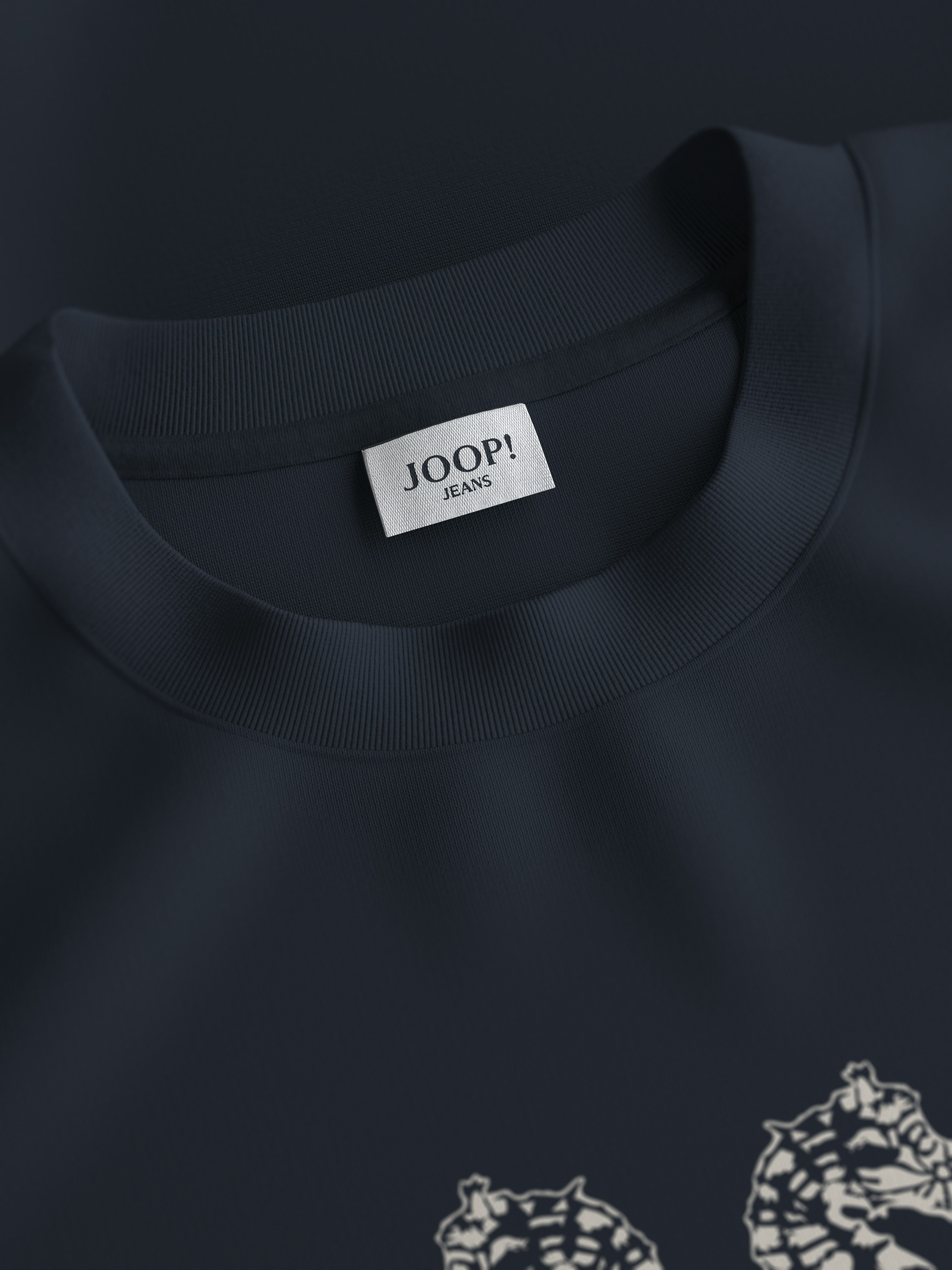 Joop Jeans Shirt met korte mouwen Almir Met Italië-print