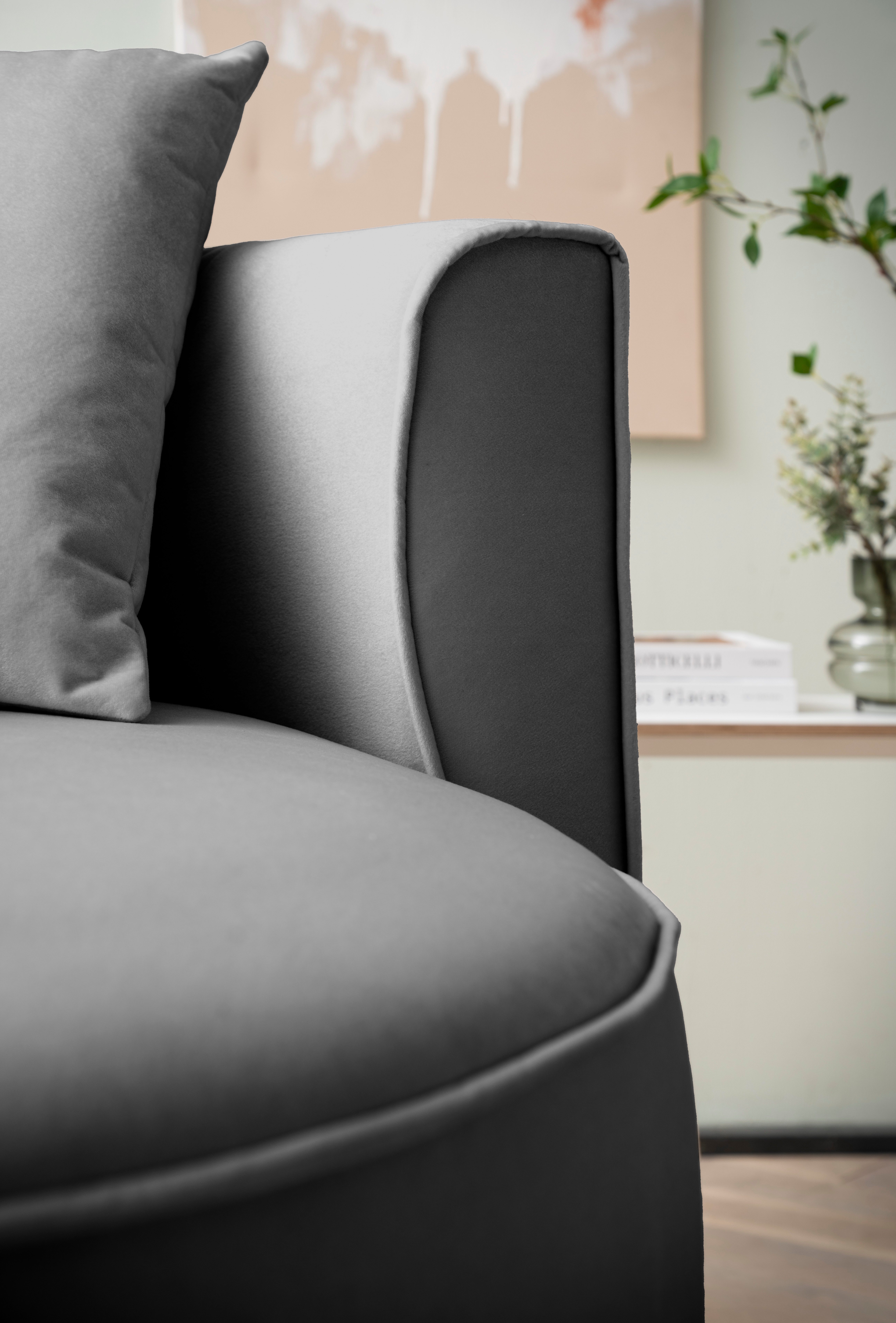 LeGer Home by Lena Gercke XXL-fauteuil Isalie, stoel in moderne kleuren, leesstoel, loveseat, grote stoel