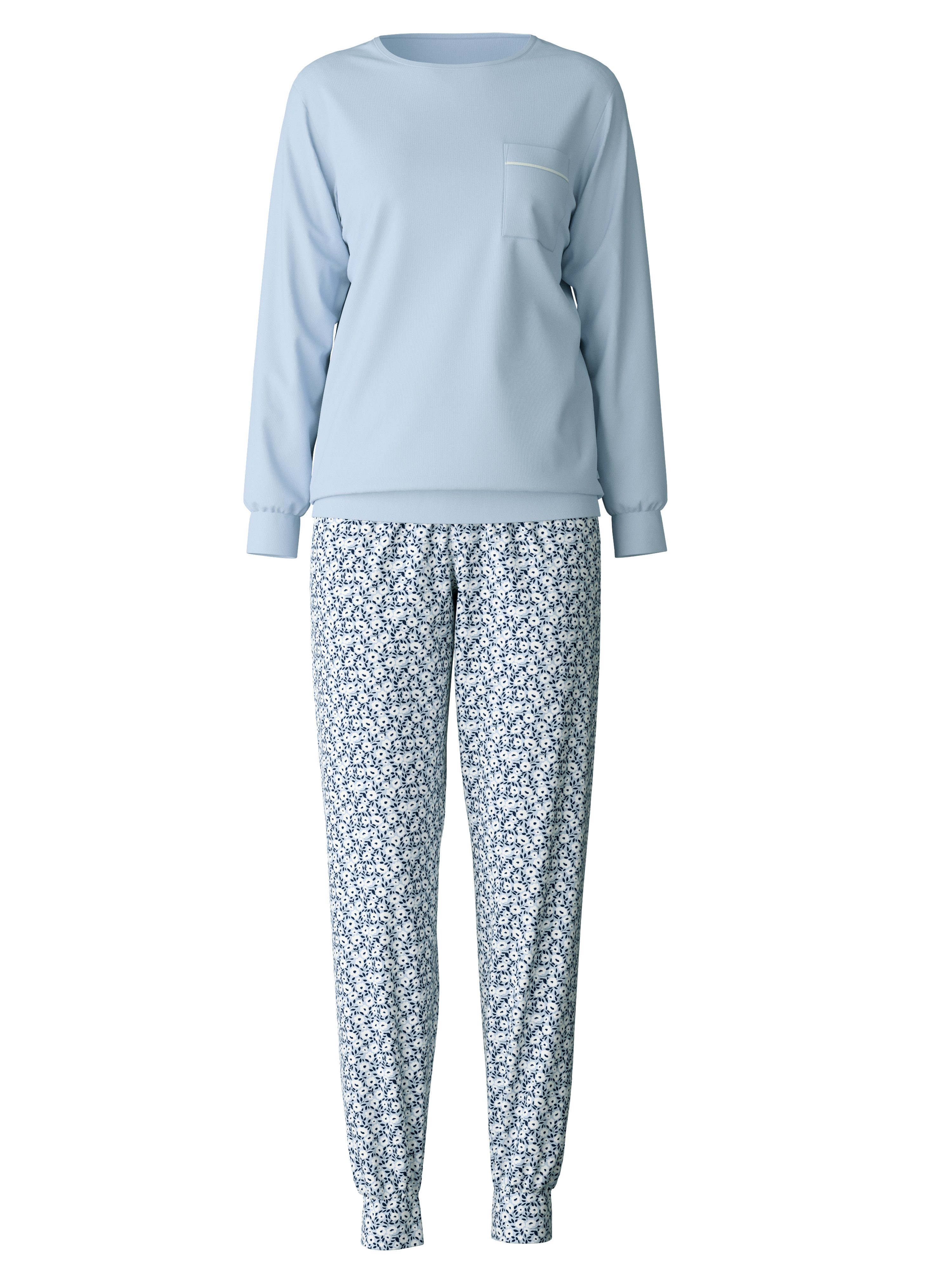 CALIDA Pyjama Sweet Dreams met casual-loose pasvorm (2-delig)