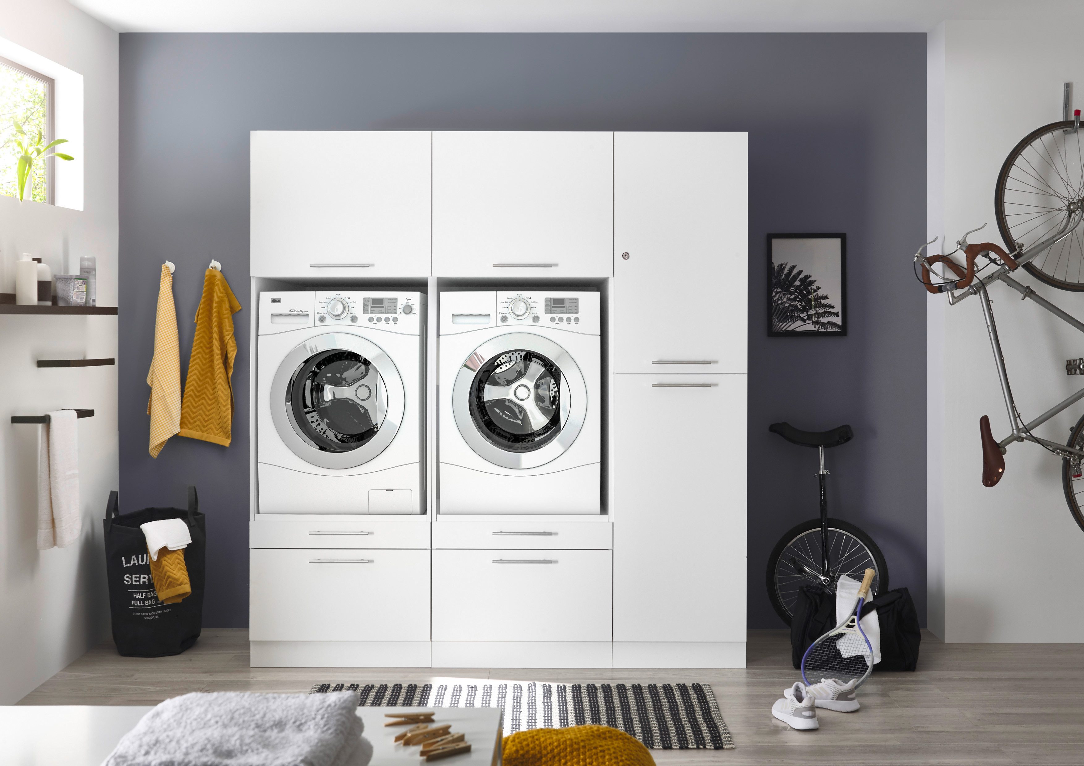 RESPEKTA Multifunctionele kastenset Clara-Set 13 (h x b x d) 200 x 184,8 x 67,6 cm (3 stuks)