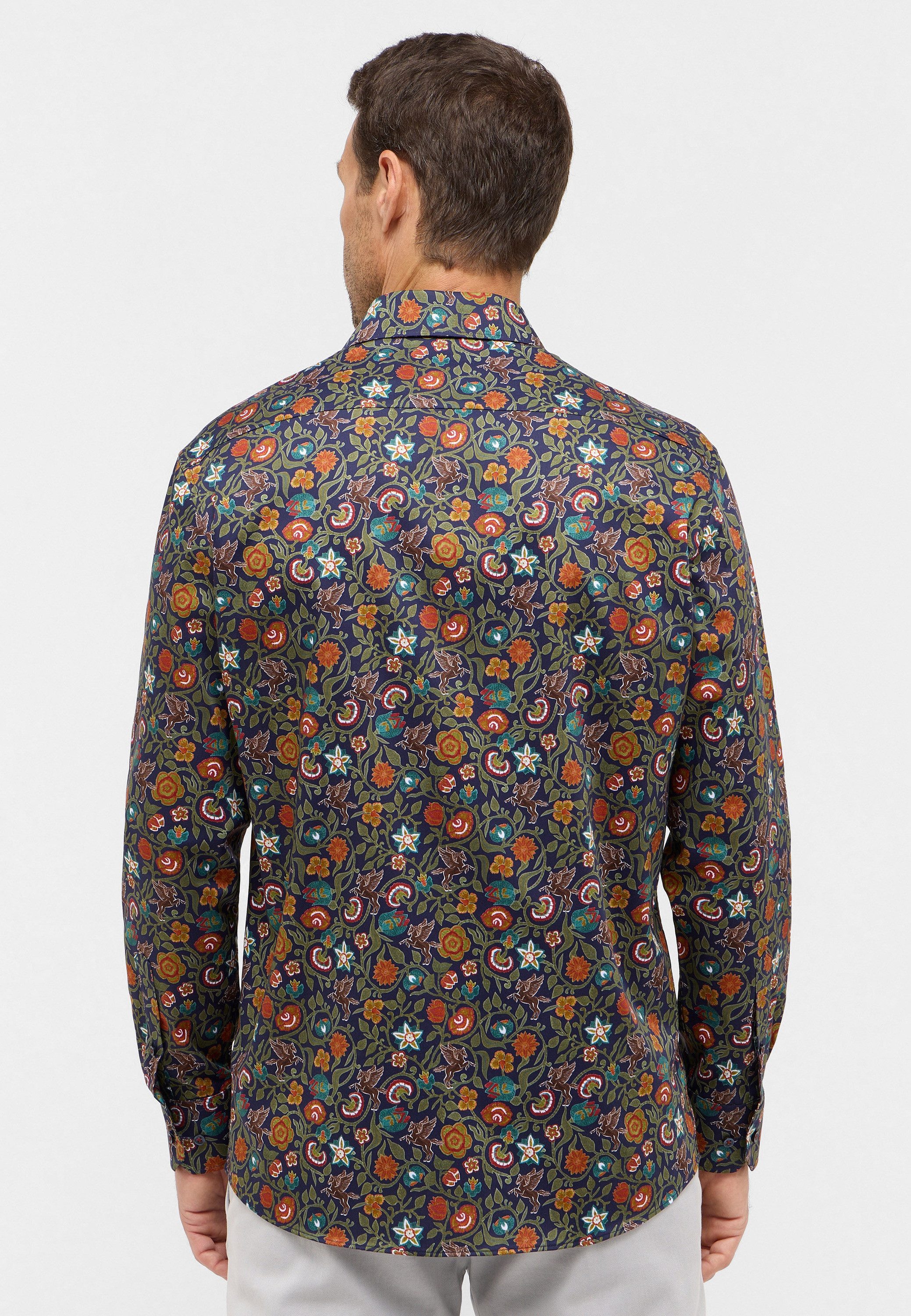 Eterna Overhemd met lange mouwen MODERN FIT NON IRON (strijkvrij)