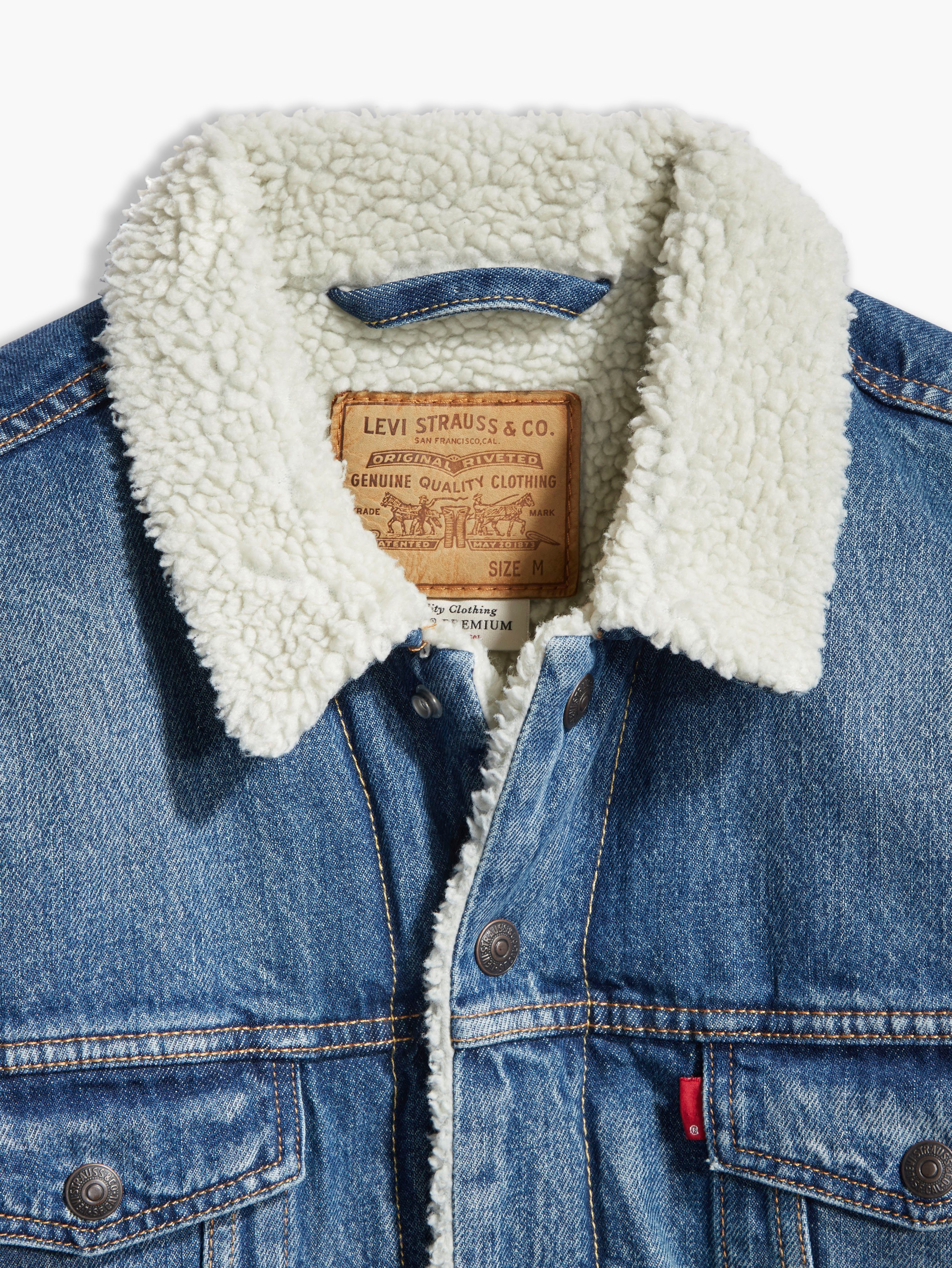 Levi's® Kort jack Sherpa met sherpa voering