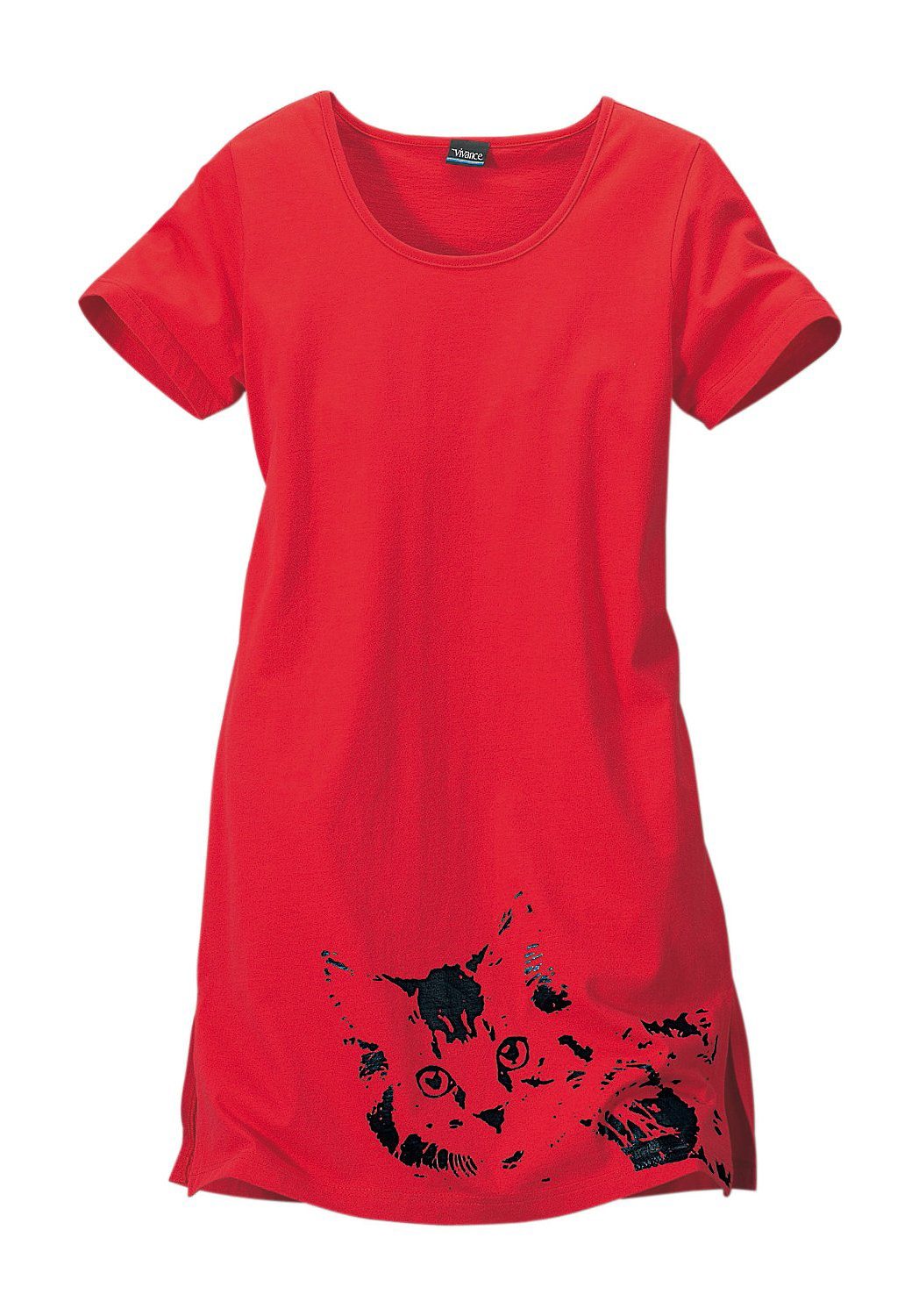 Vivance Dreams Nachthemd met poezenprint (Set van 2)