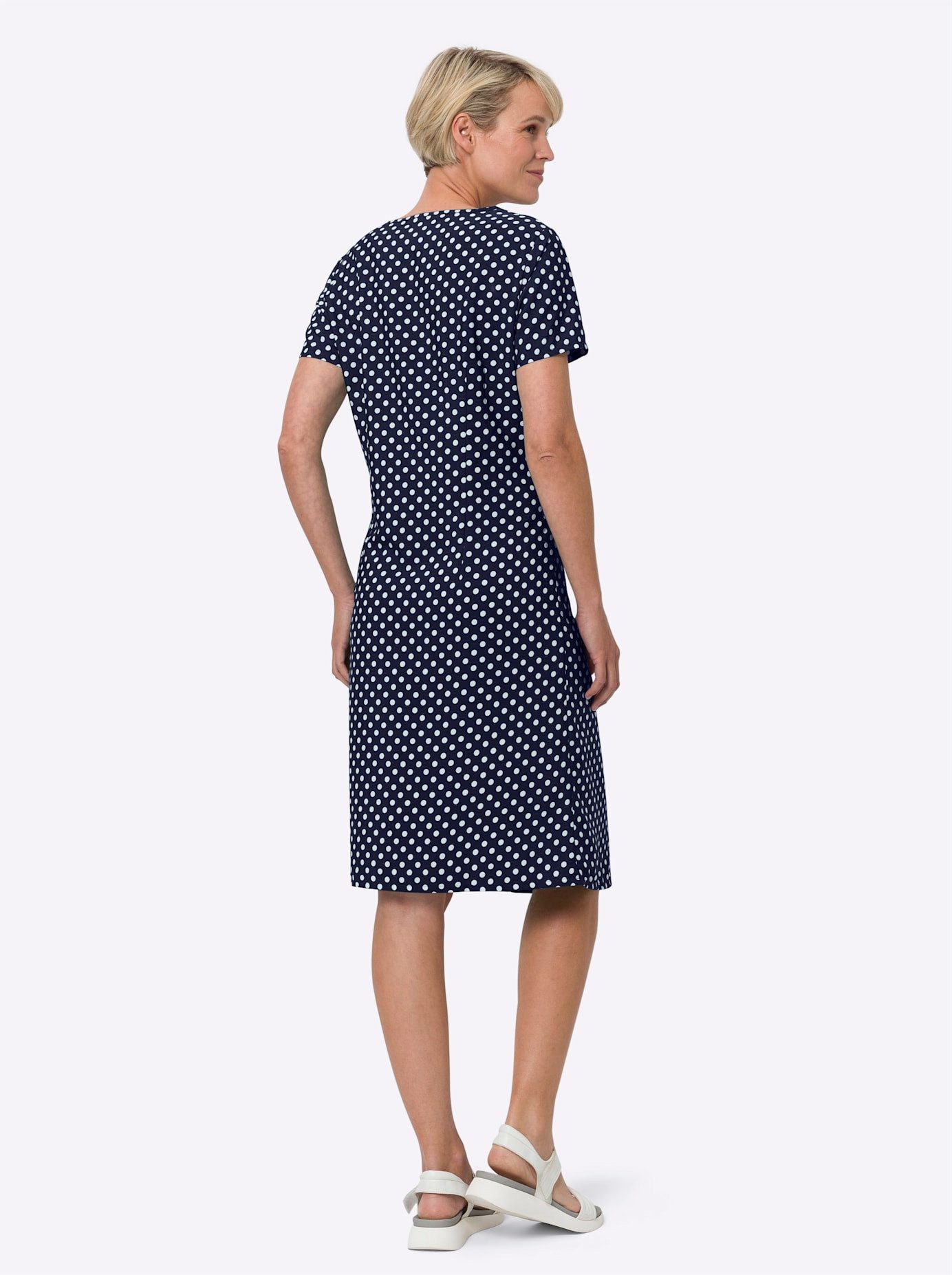 Classic Basics Gedessineerde jurk